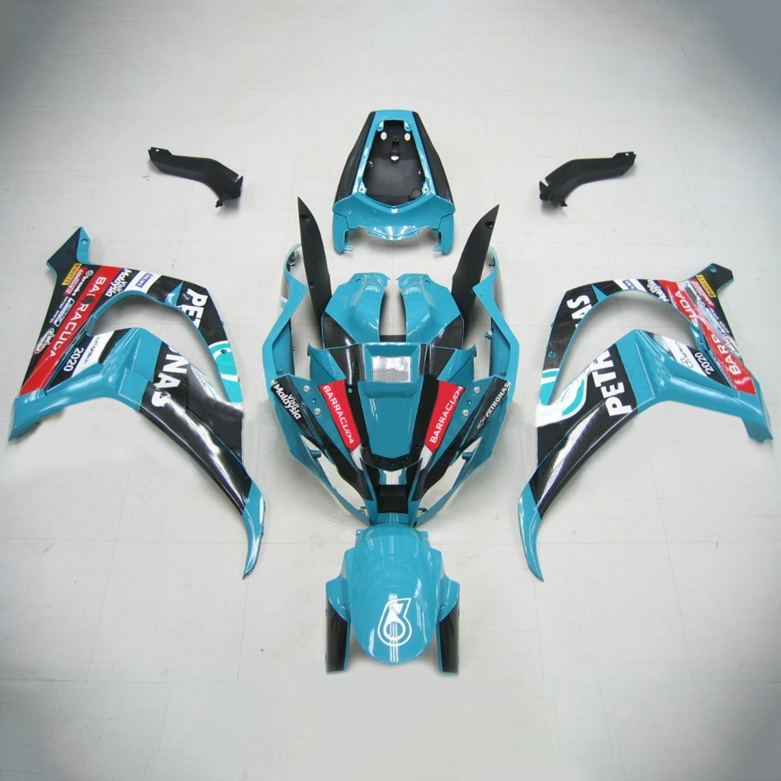 2011-2015 Kawasaki ZX10R-injektiosarja, joka on ABS ABS säädetyssä muovissa