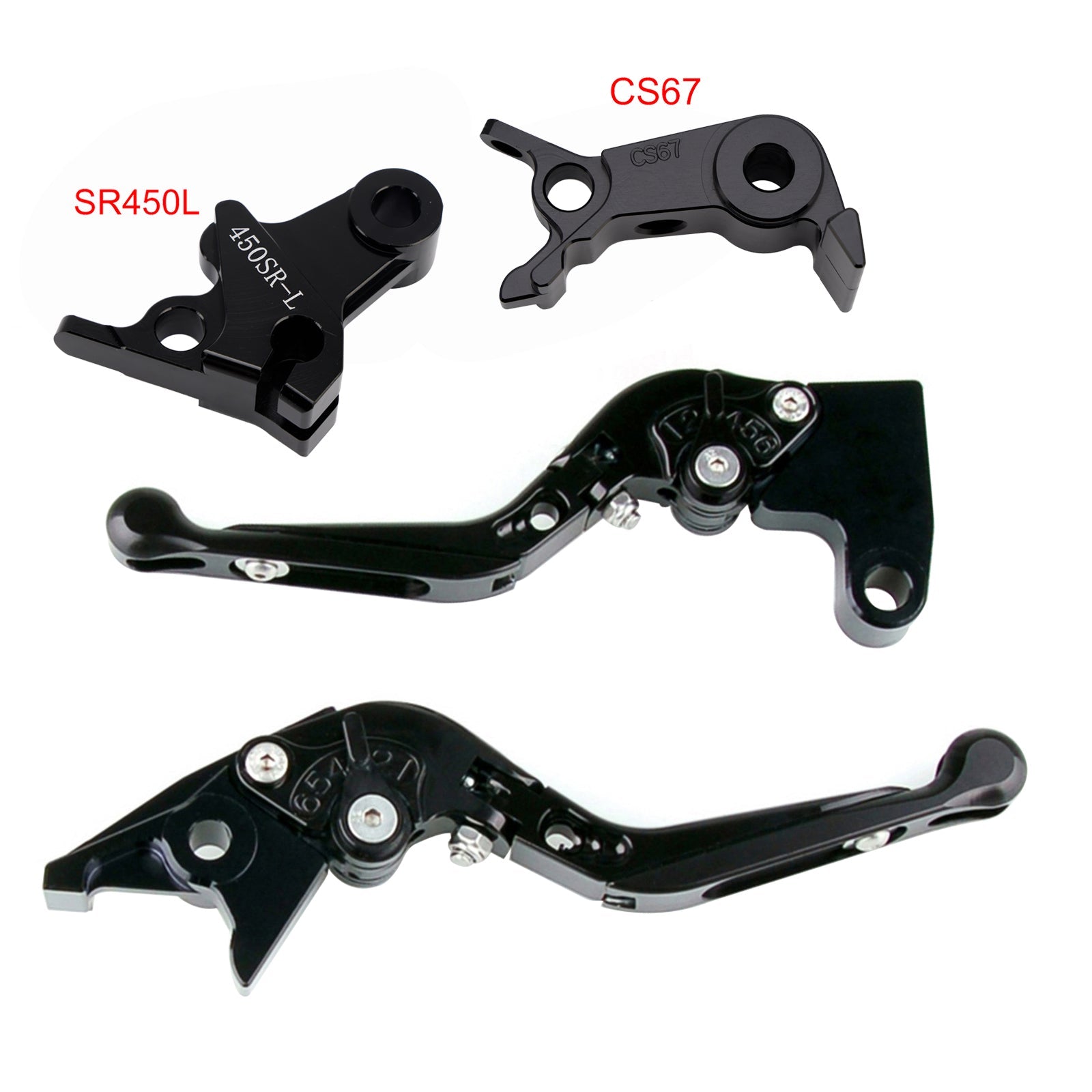 Levier de frein et d'embrayage réglable compatible avec VOGE DS900X 900DSX 2024-2026