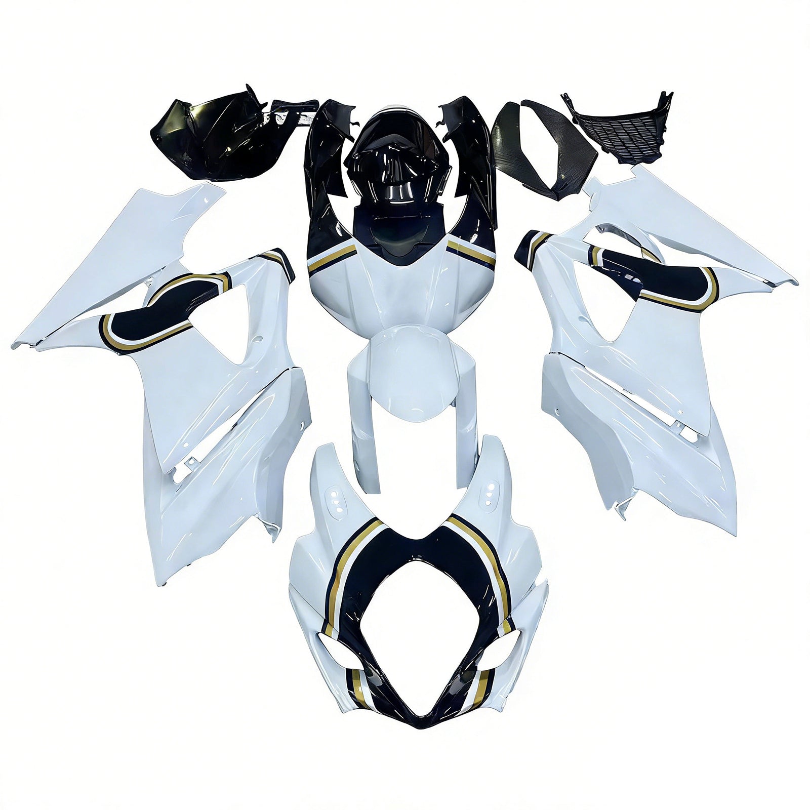 Kit de carénage par injection, carrosserie en plastique ABS, compatible avec Suzuki GSXR1000 2007-2008