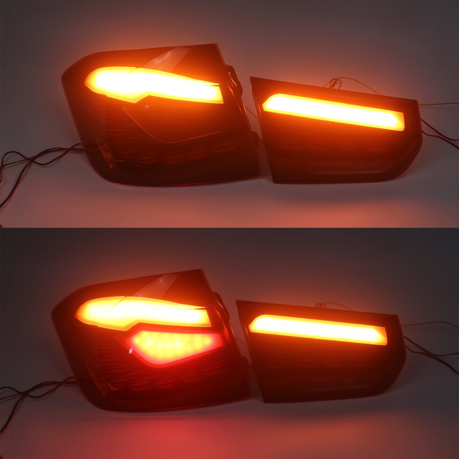 Feux arrière à LED rouges pour BMW Série 3 F30 F80 316d L&R 2012-2018, assemblage de feux arrière 63217313039 63217372793