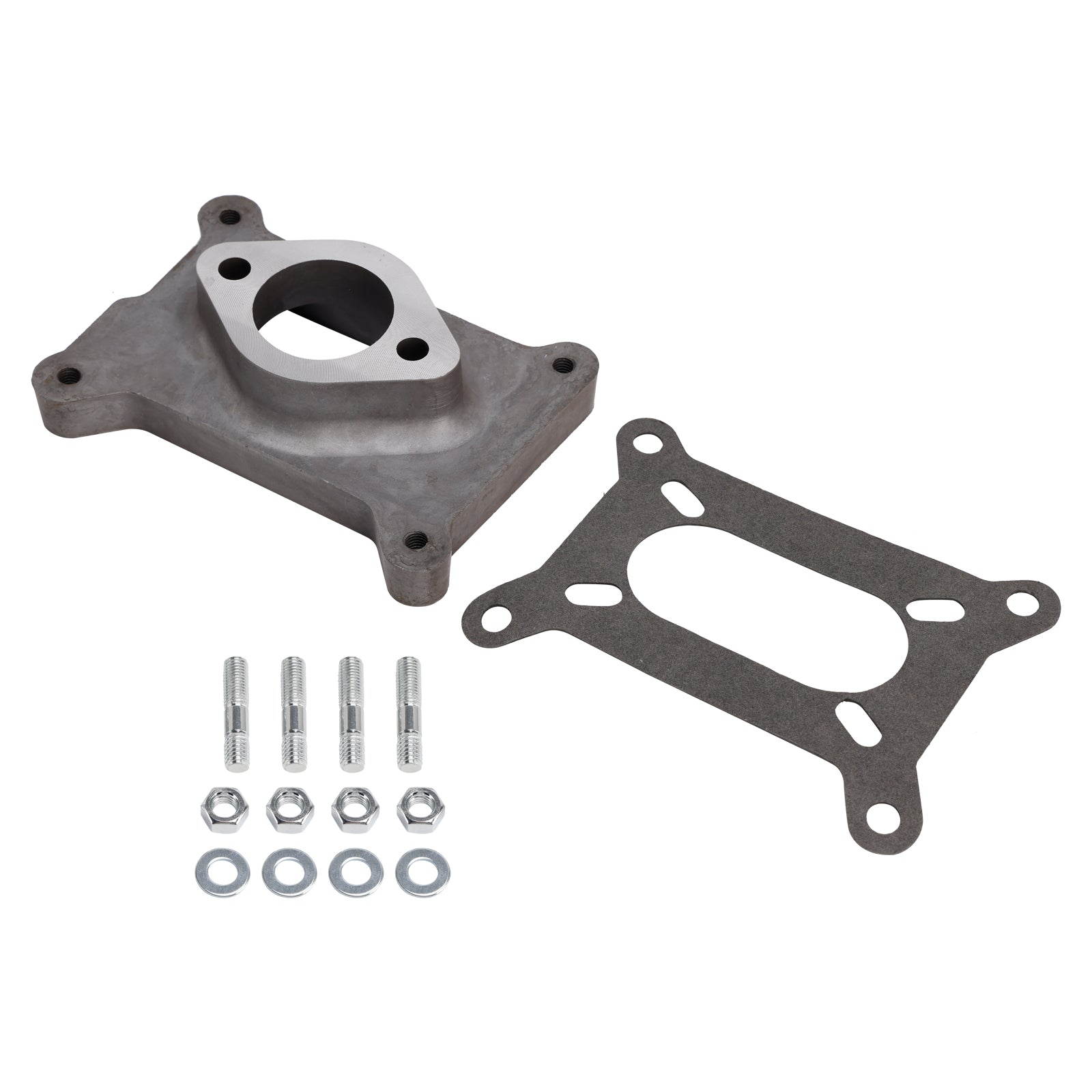 Adaptateur de carburateur haute performance en aluminium naturel 2044 One 2044