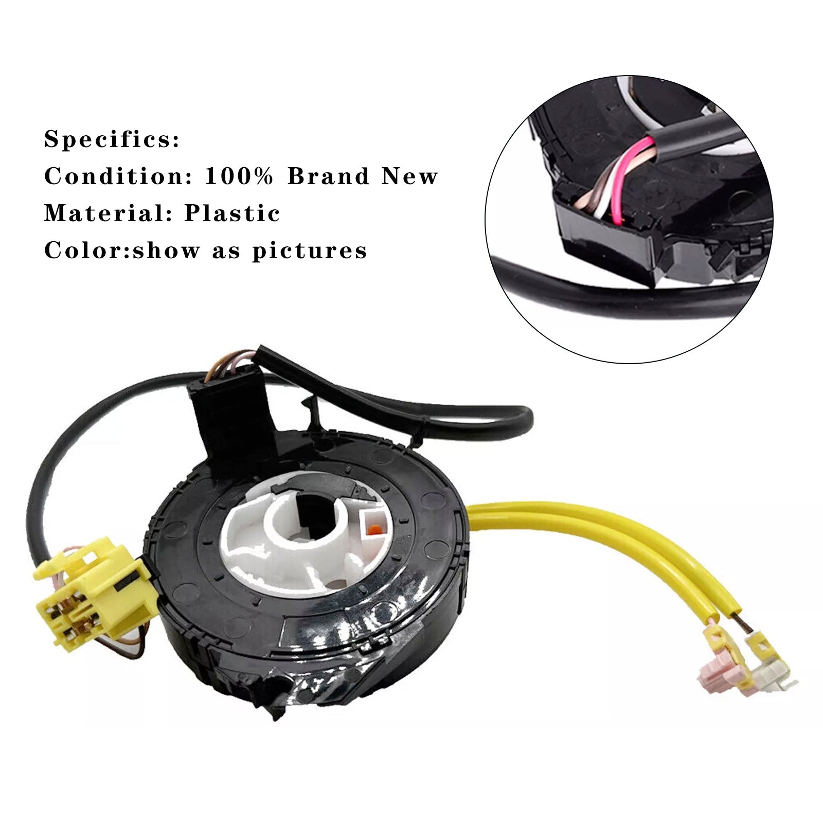 Ohjauspyörän kellon jousi 26088118 varten GMC SAVANA 1500 03-07 YUKON 03-04