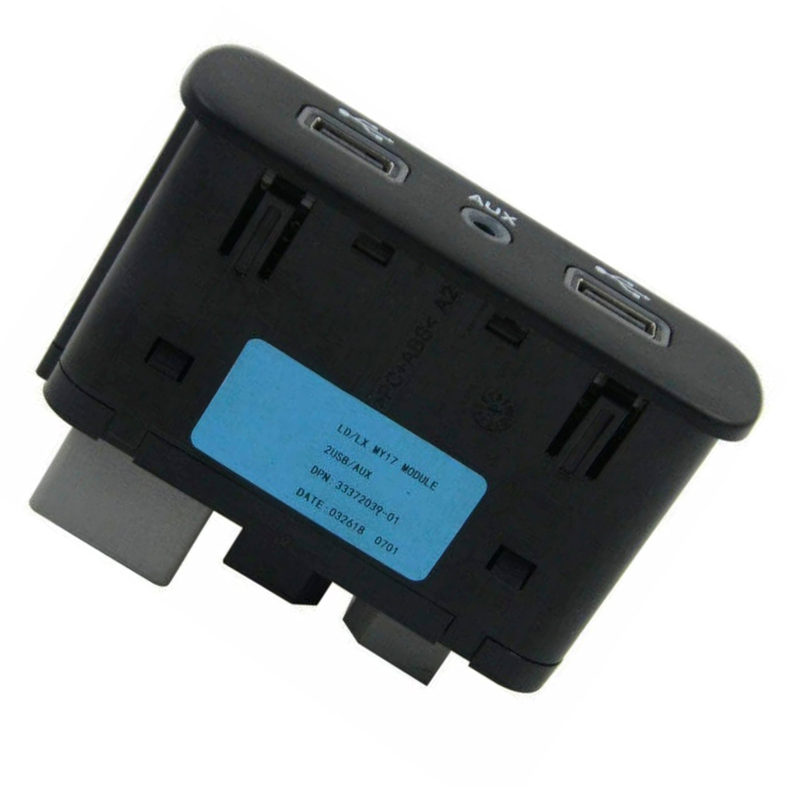 Porta di ricarica USB ausiliaria per Chrysler Dodge Multimedia Hub 2017-2023 68294075AA