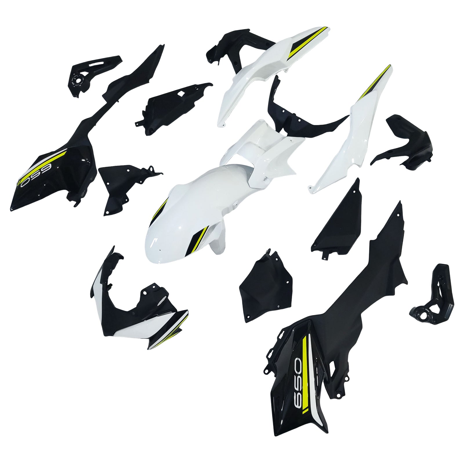 Kit de carénage injecté en plastique ABS pour Kawasaki Z650 2020-2025