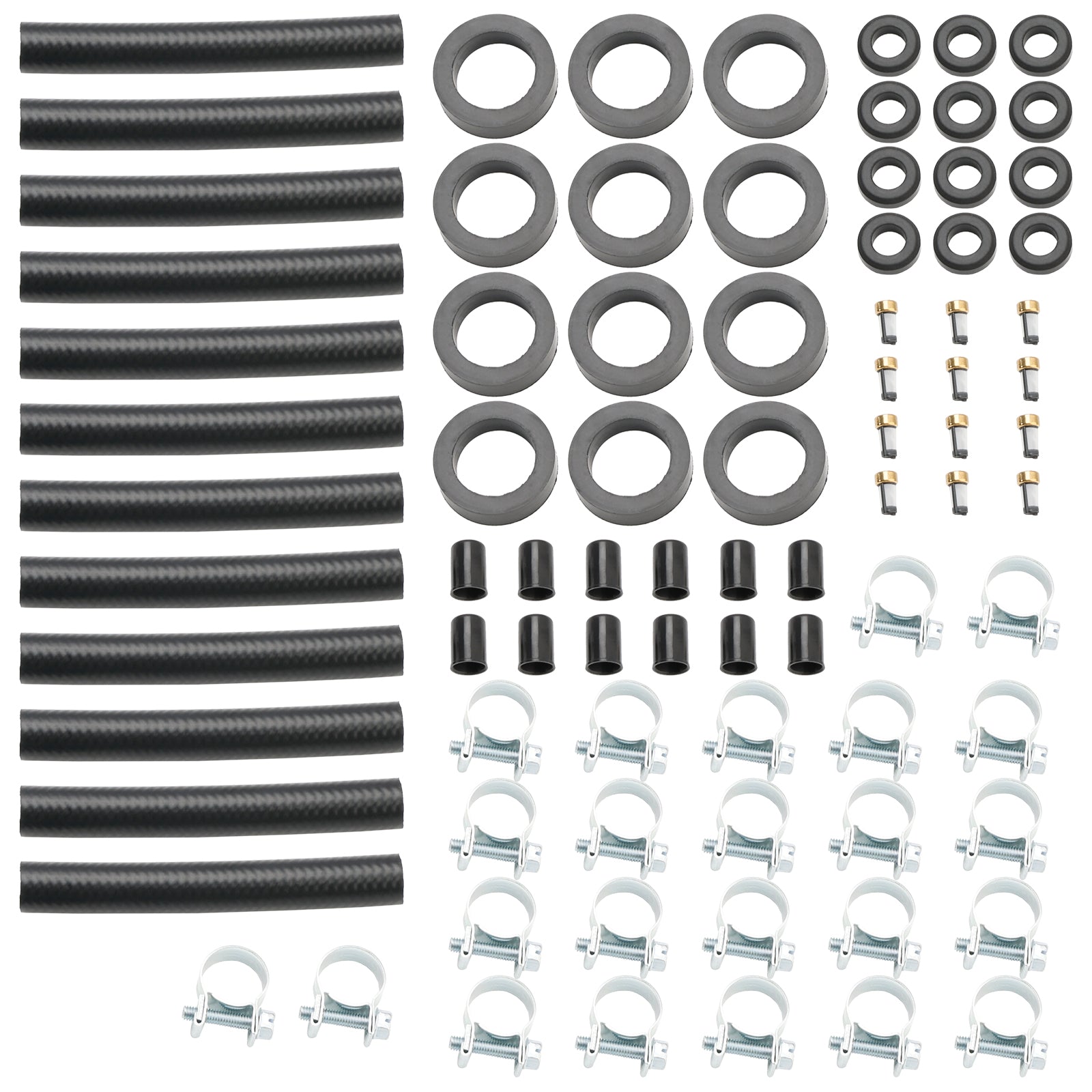 Kit di riparazione dell'iniettore di carburante a 12 pezzi per Volkswagen Transporter 1970-1991