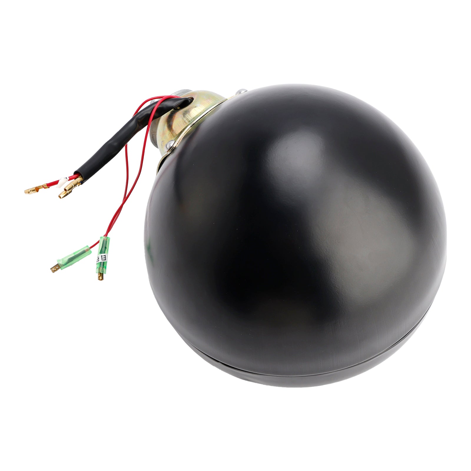 Gepersonaliseerde zwarte multifunctionele vuurtoren 84 tot racer, bobber, chopper