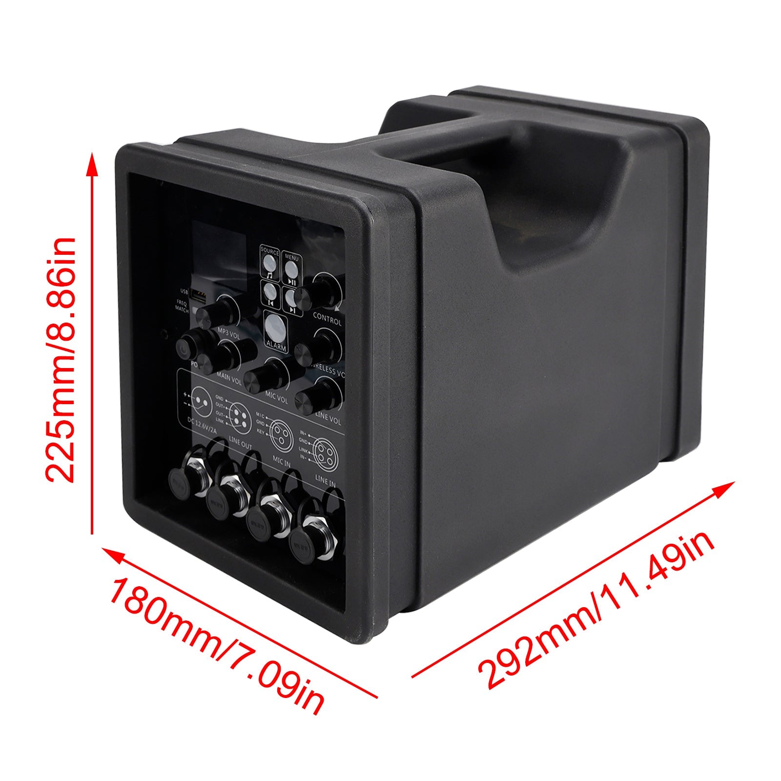 CX-10 Kannettava megafoni kaiuttimet System Wireless Suter FM