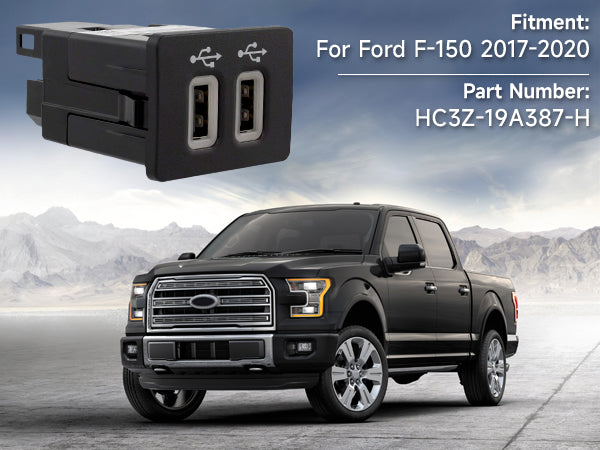 Module d'interface de mise à niveau Apple USB CarPlay pour Ford F-150 2017-2020 Sync 3 Media Hub HC3Z-19A387-H
