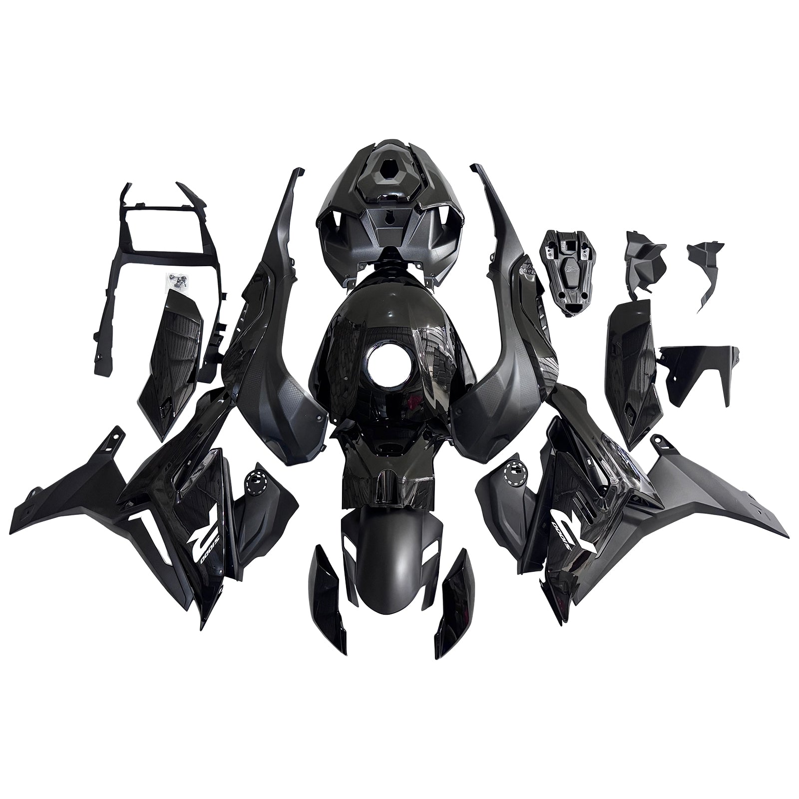 Kit carénage BMW S1000R 2021-2025 - ABS injecté - Pare-chocs, couvres-radiateurs & protections latérales