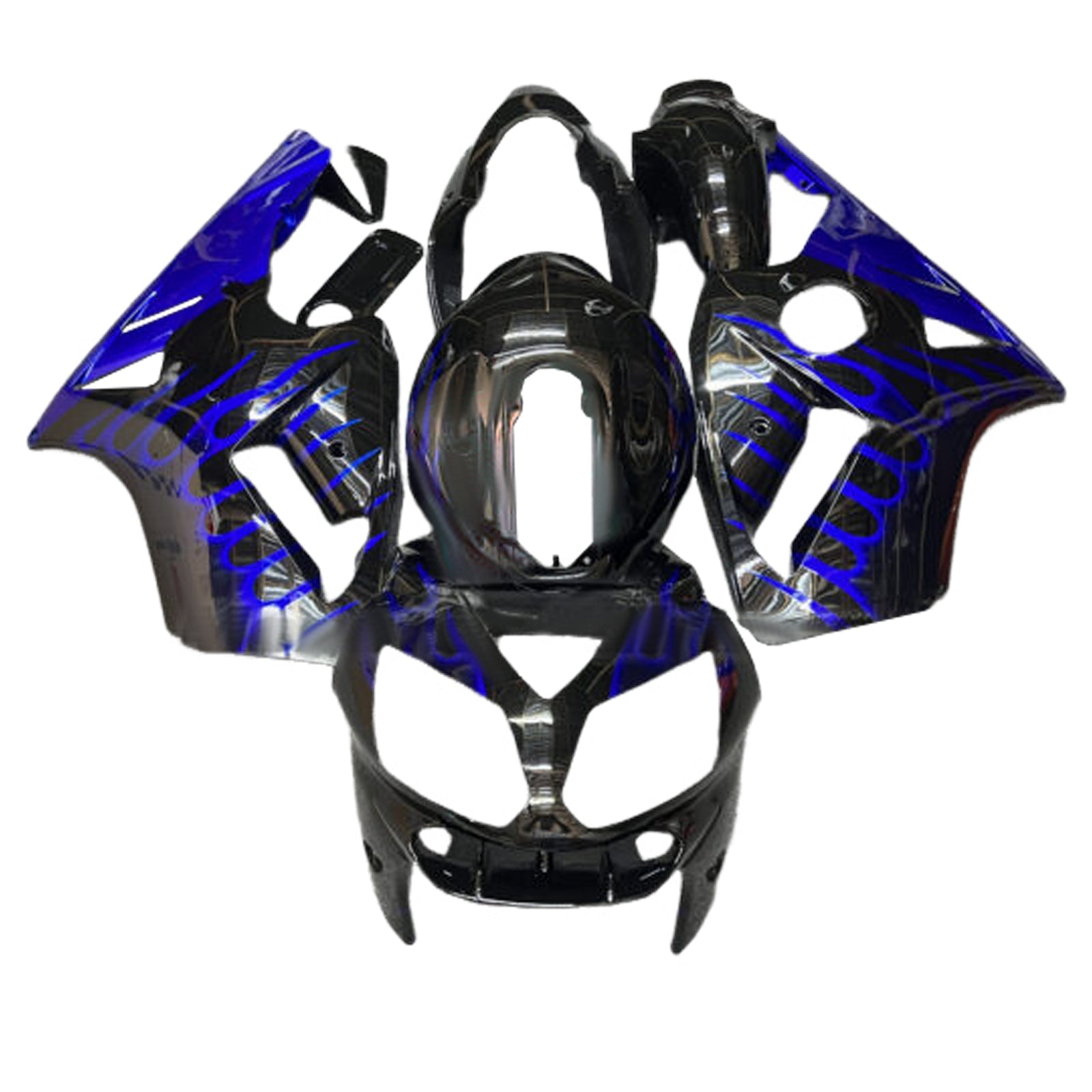 Kit de carénage par injection, carrosserie en plastique ABS pour Kawasaki ZX12R 2002-2005