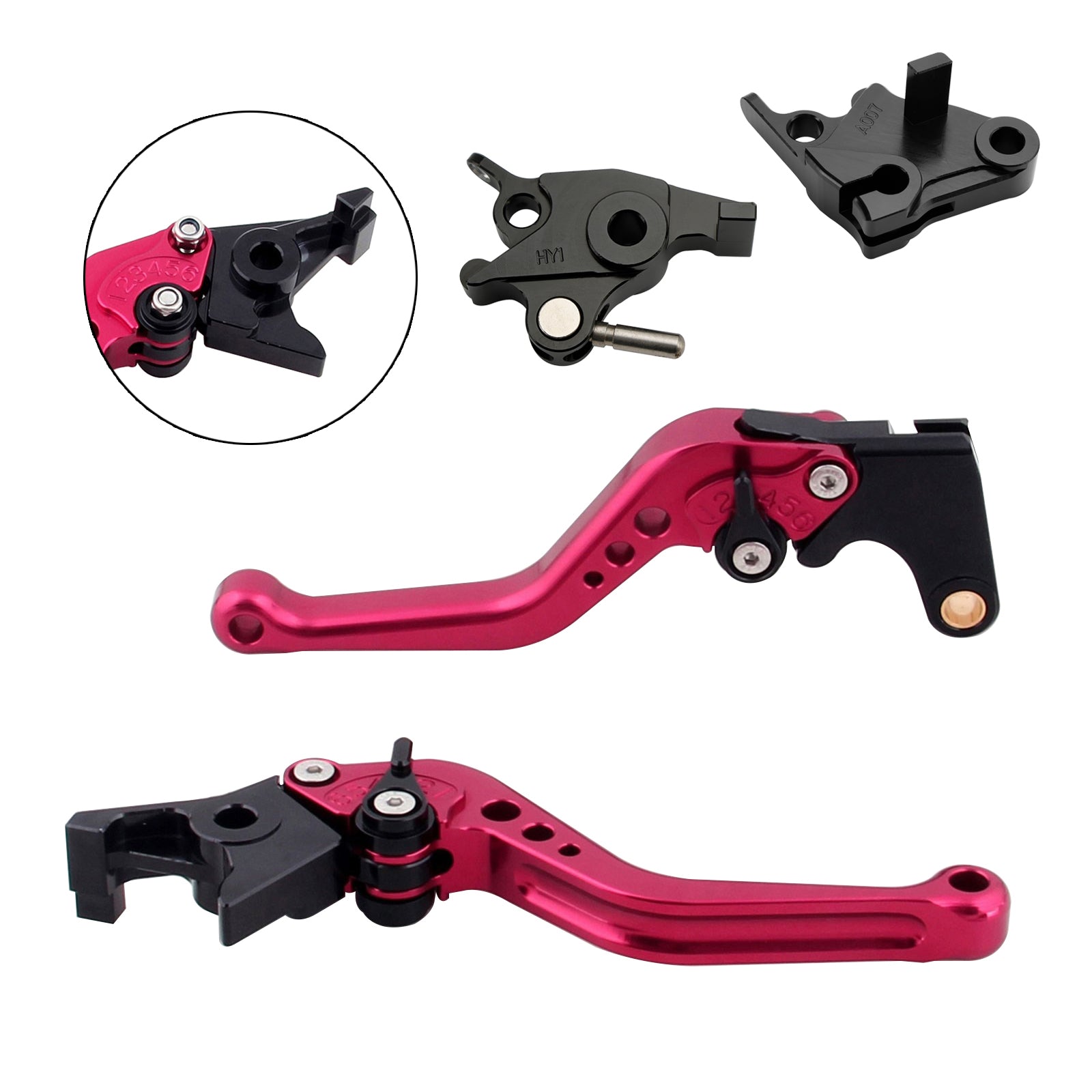 Leva corta freno e frizione per CFMOTO 400NK, 650NK, 650MT, 650GT 2020-21