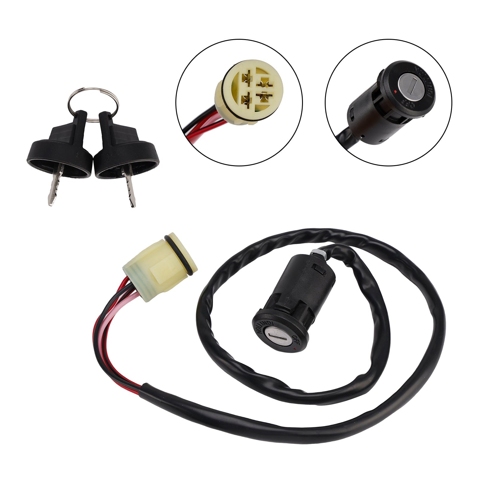 Interruptor de llave 35100-Hp0-A00 compatible con Honda TRX500 2005-2006 420 450 650