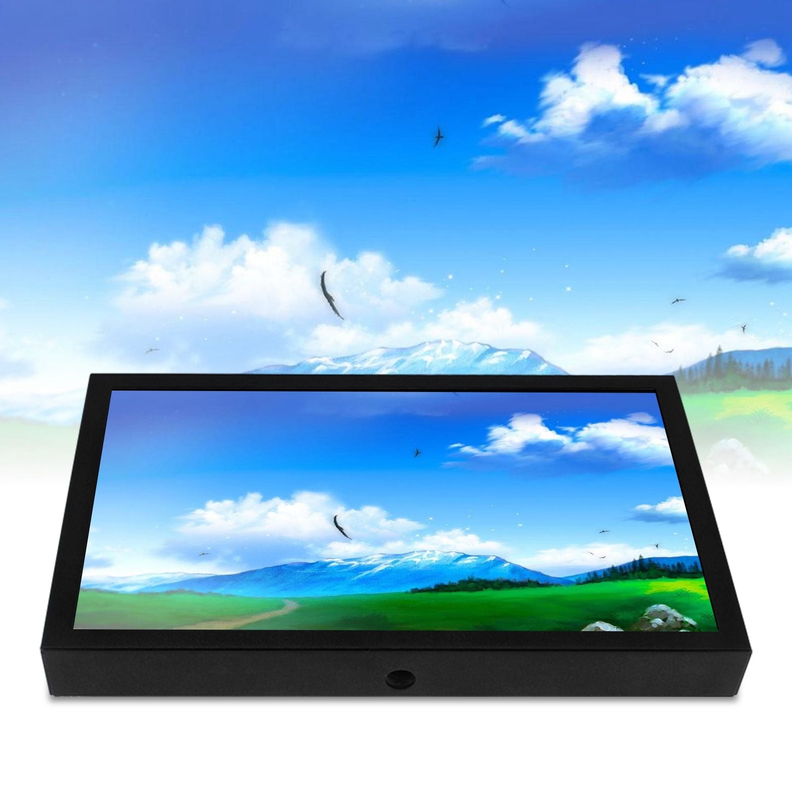 Monitor de PC Raspberry Pi con pantalla IPS HD de 7 pulgadas e interfaz VGA/AV/HDMI