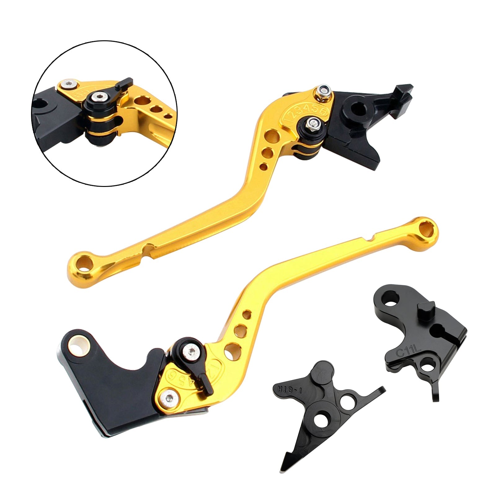 Długa dźwignia hamulca i sprzęgła dla Honda CRF1100L Africa Twin 2020-2021