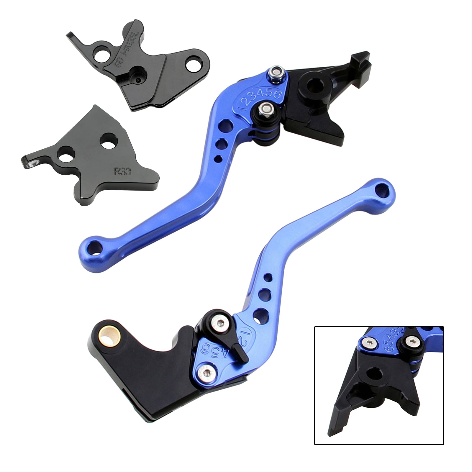 Ročica kratke zavore in sklopke za Yamaha YBR125 2005–2014