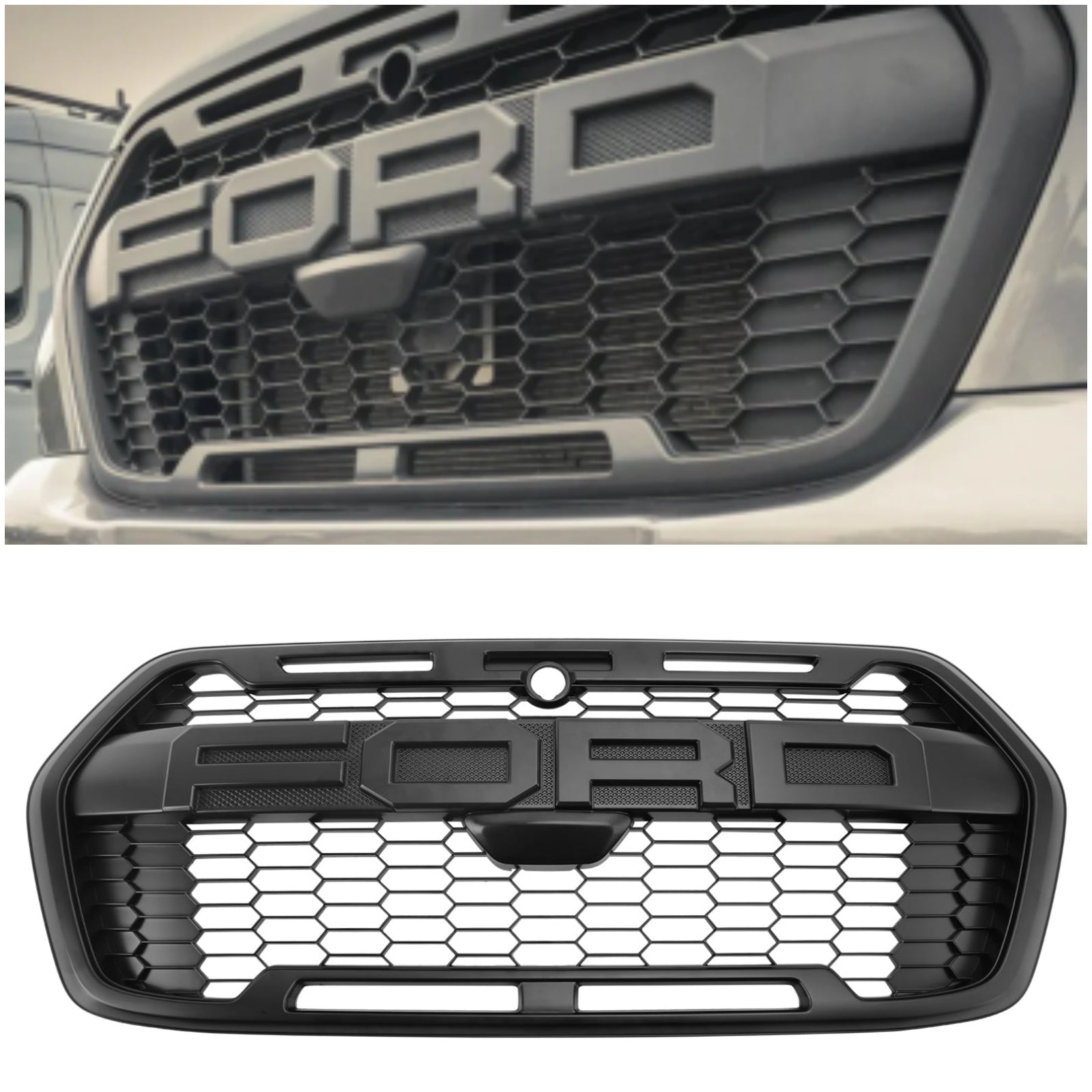 Raptor Stijl Voorbumper Grille Grill 2467809 Voor Ford Transit MK8 Trail 2019+