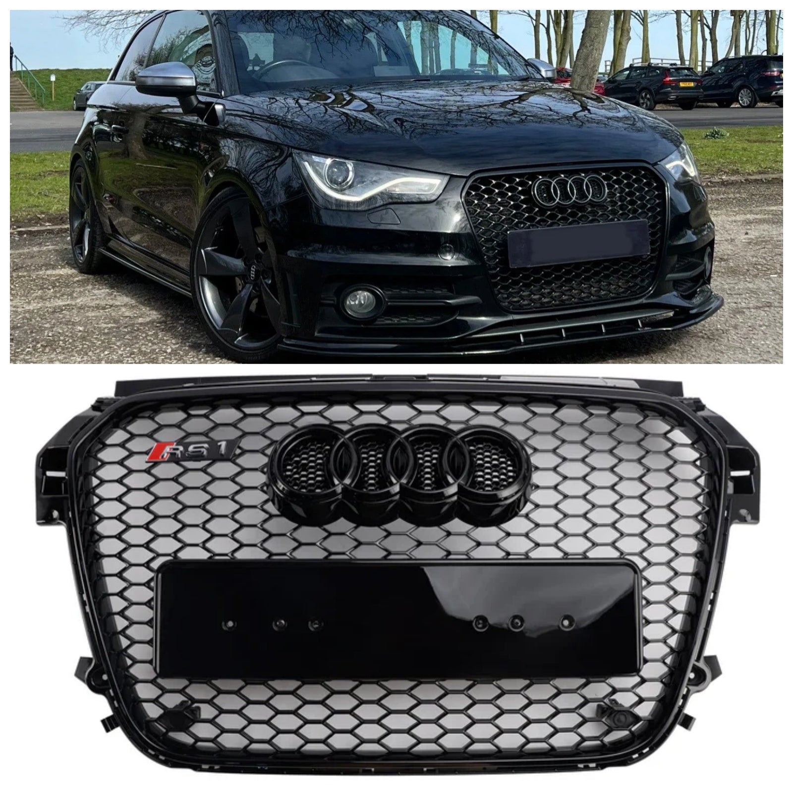 Sprednja paleta Audi A1/A1 S-Line 2010-2015 v satju/baru