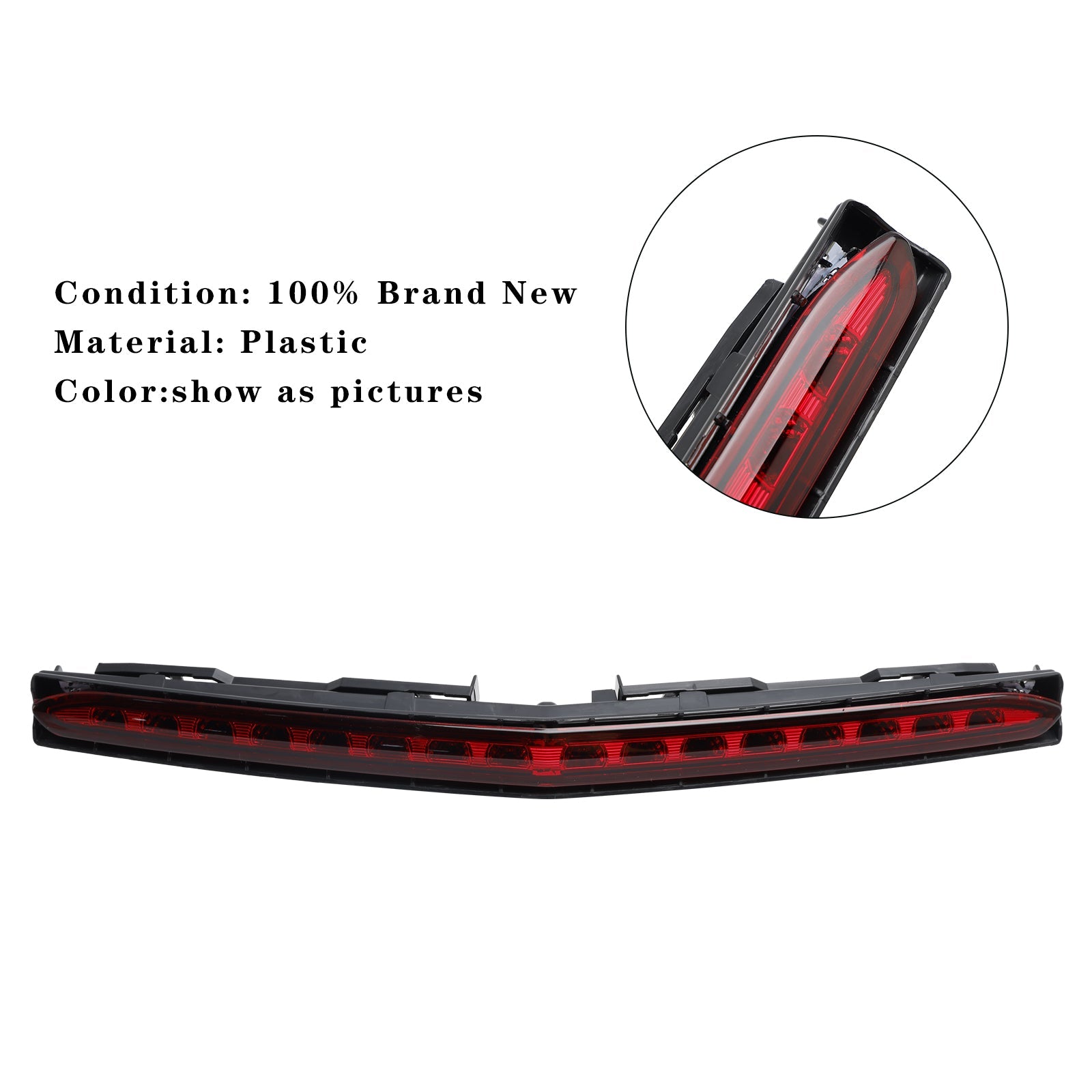 2009-2017 Mercedes-Benz C207 A207 E-Class Coupe/Cabrio modele Trzecie światło hamowania A2078200156 2078200156