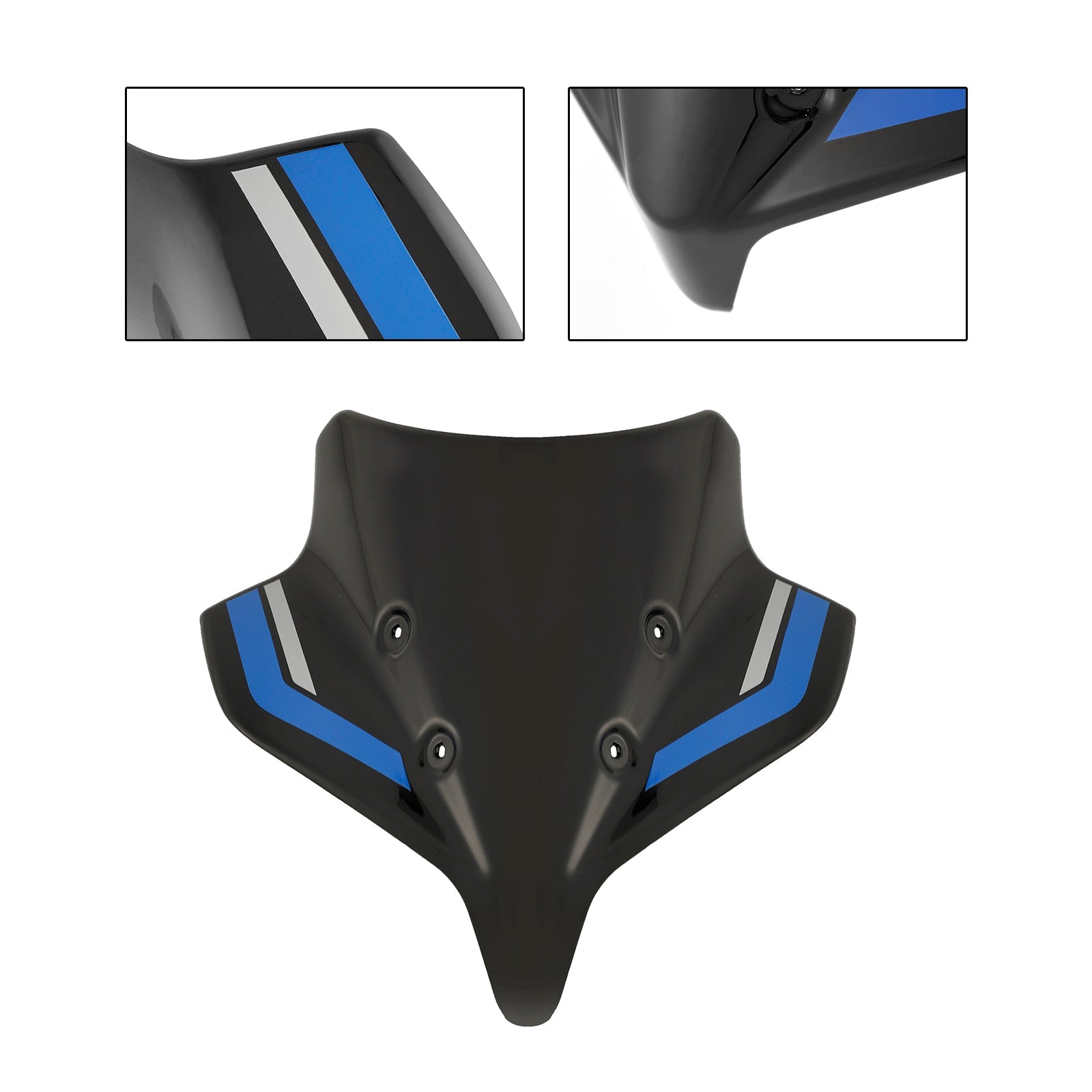 ABS-moottoripyörän tuulilasi Yamaha MT-10/MT-10 SP 2022-2024