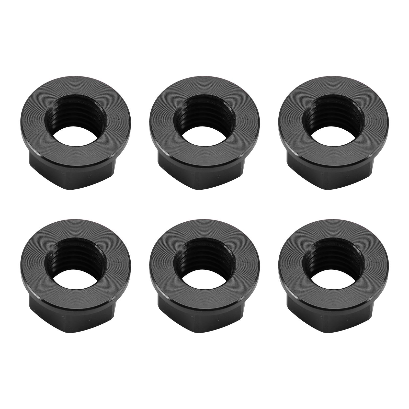 Kit d'écrous de pignon arrière M10x1,5 mm noir pour Aprilia RSV RSV4 1000R Factory 04-16