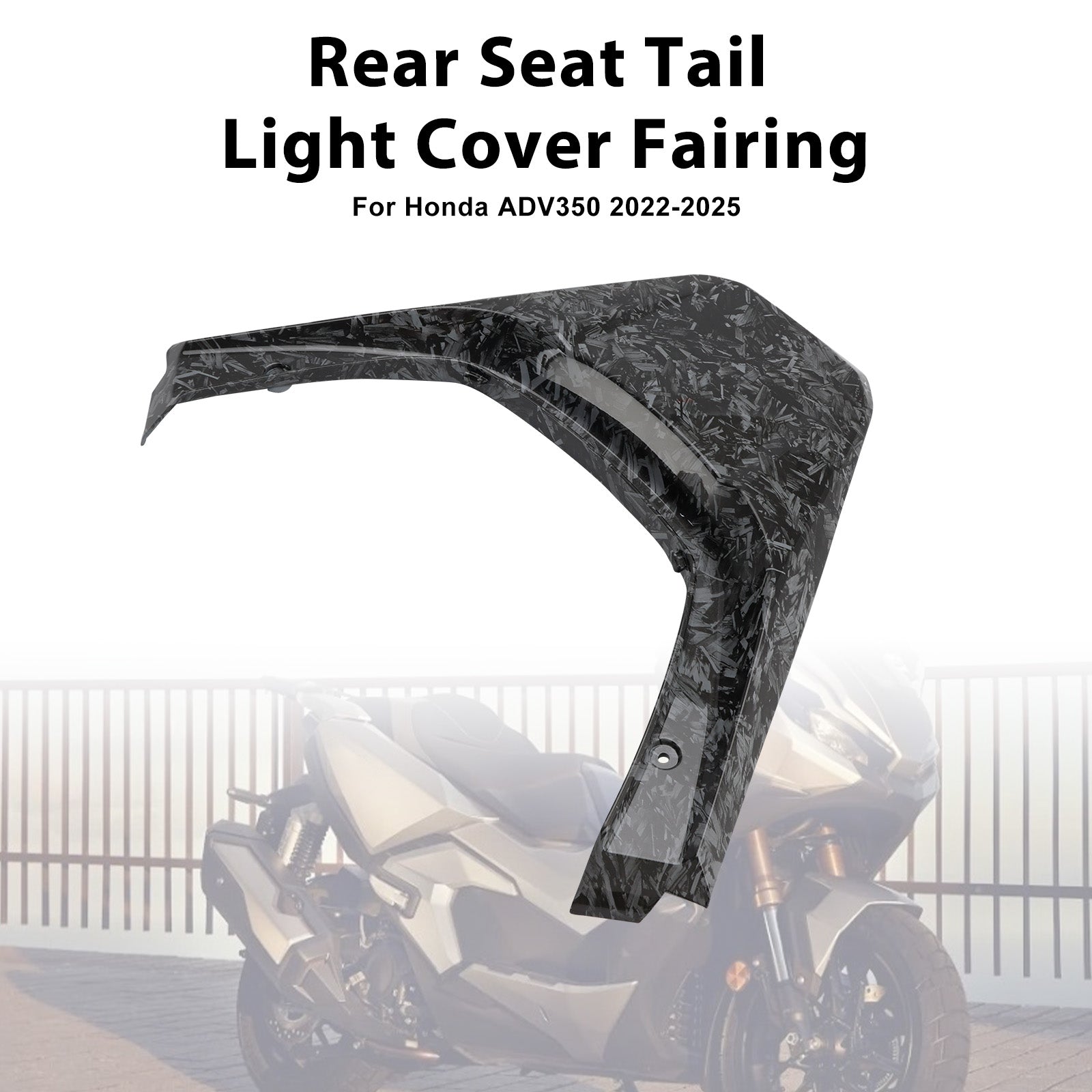 Carénage de feu arrière et de selle arrière pour Honda ADV 350 (2022-2025)