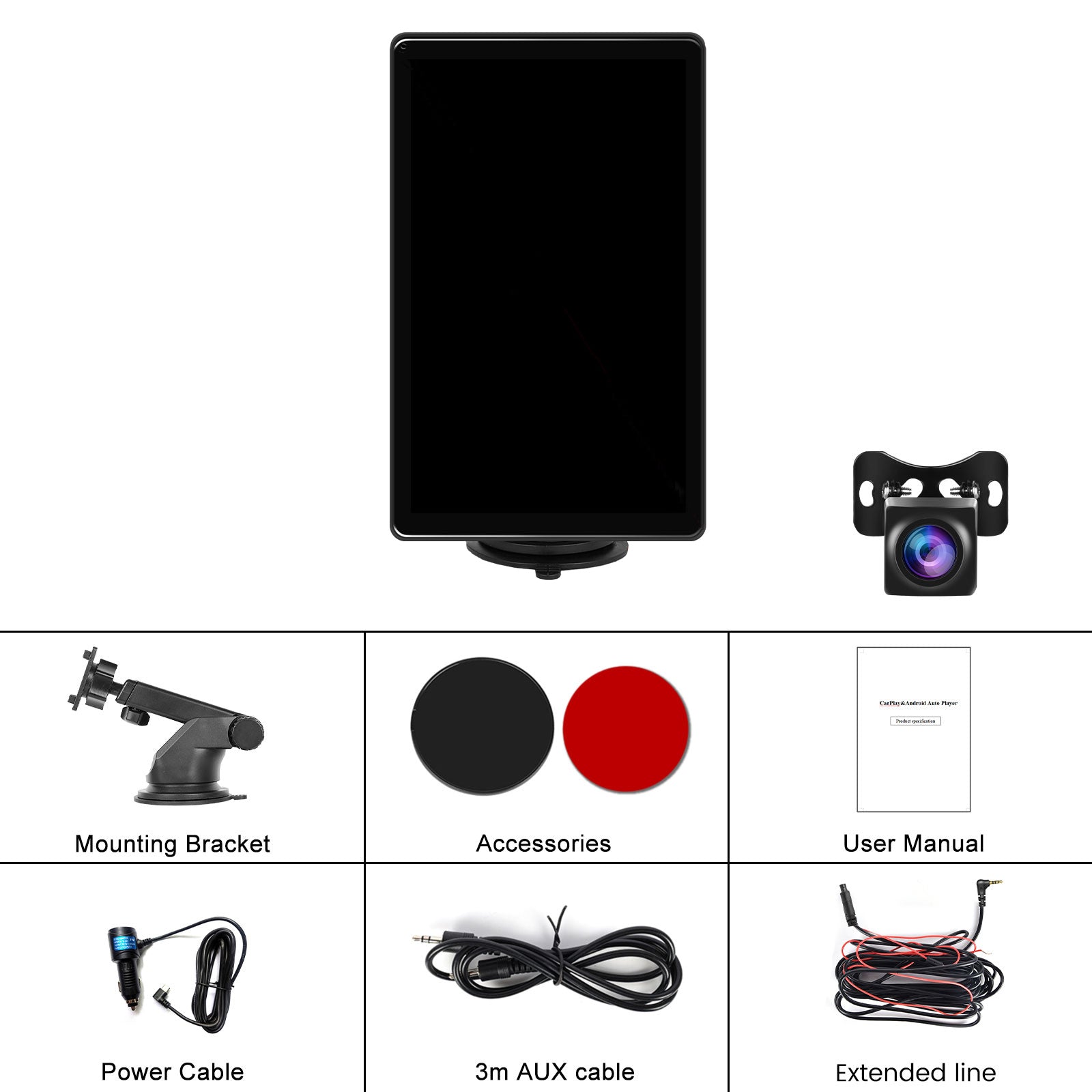 8 -calowe Apple CarPlay Android Touch Screen Auto poziome poziome wyświetlacz przełączania