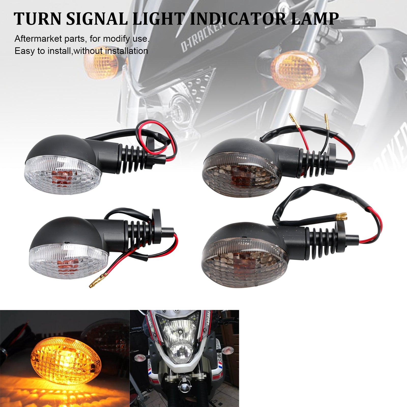 Luz indicadora para Kawasaki Ninja250R KLX 125 150 250 300