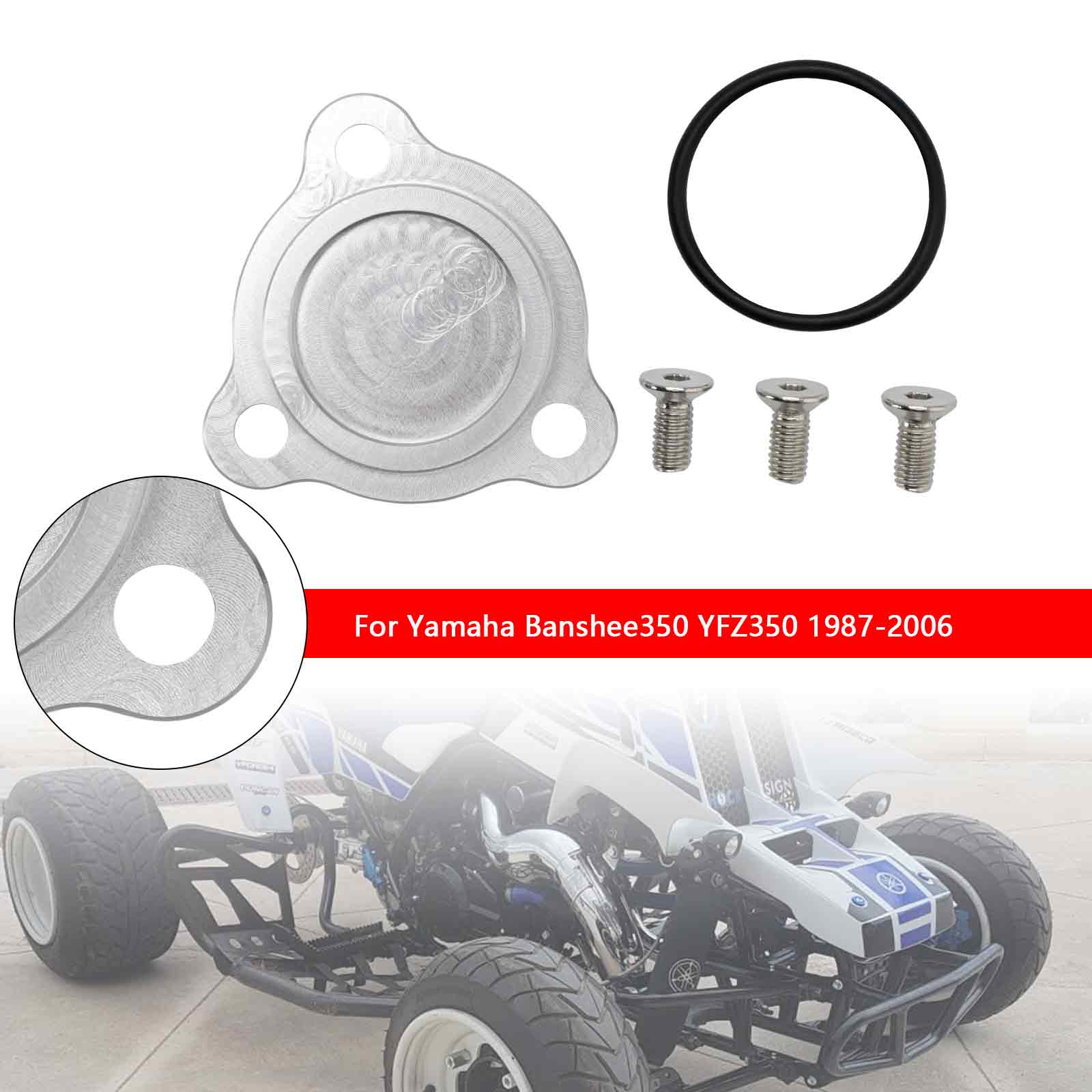 Piastra di interblocco interruttore di sicurezza neutro per Yamaha Banshee 350 YFZ350 1987-2006