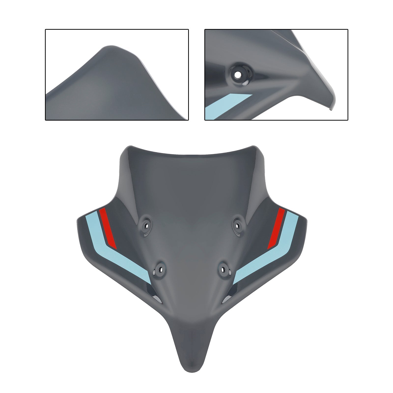 ABS-moottoripyörän tuulilasi Yamaha MT-10/MT-10 SP 2022-2024