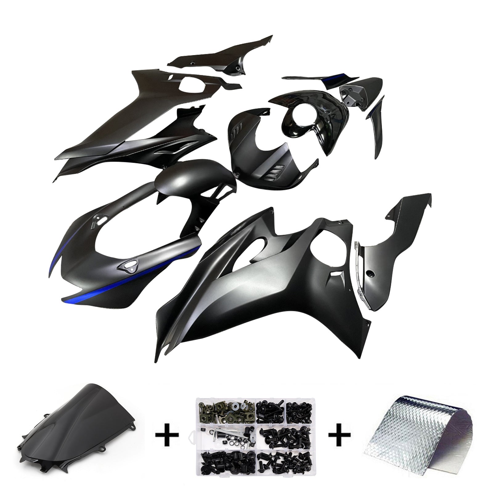Kit carena iniettata in plastica ABS per Yamaha YZF-R6 2017-2023