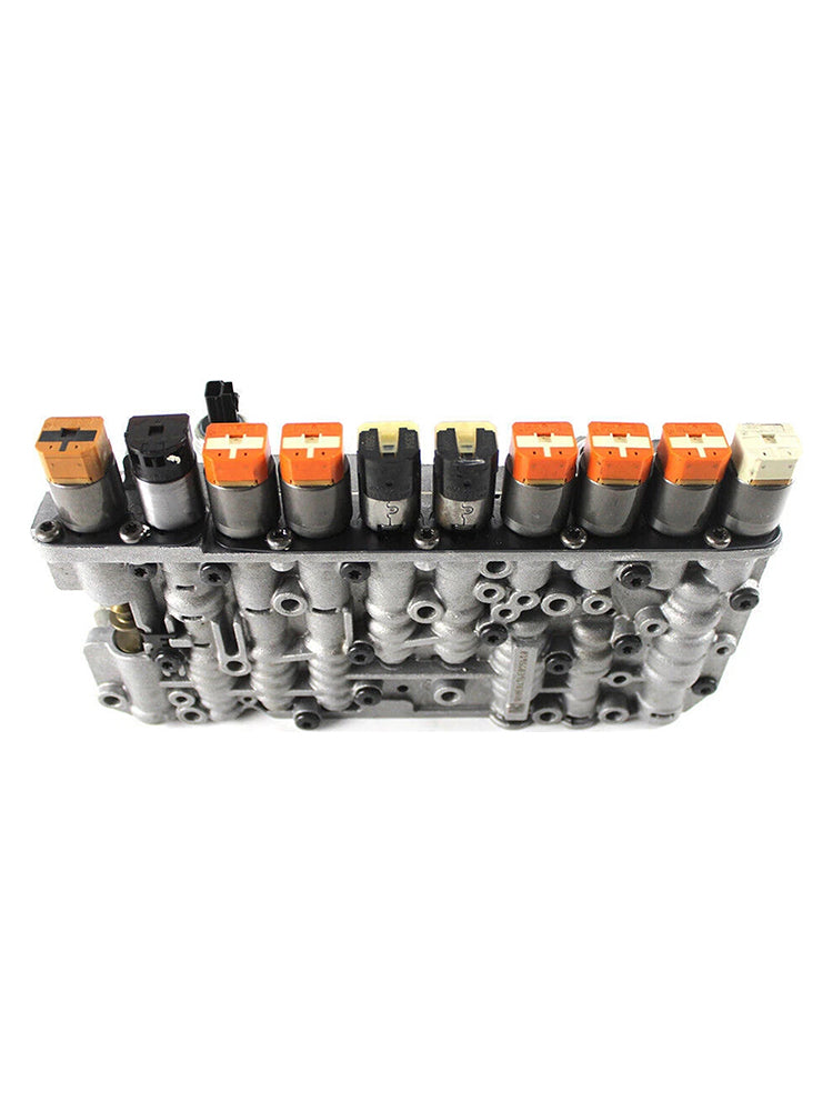 Chrysler 200 2014-2015, tracción delantera, transmisión de 9 velocidades, motor de 4 cilindros en línea de 2.4L y V6 de 3.2L, bloque de válvulas 9HP48, 10 solenoides, transmisión de 9 velocidades