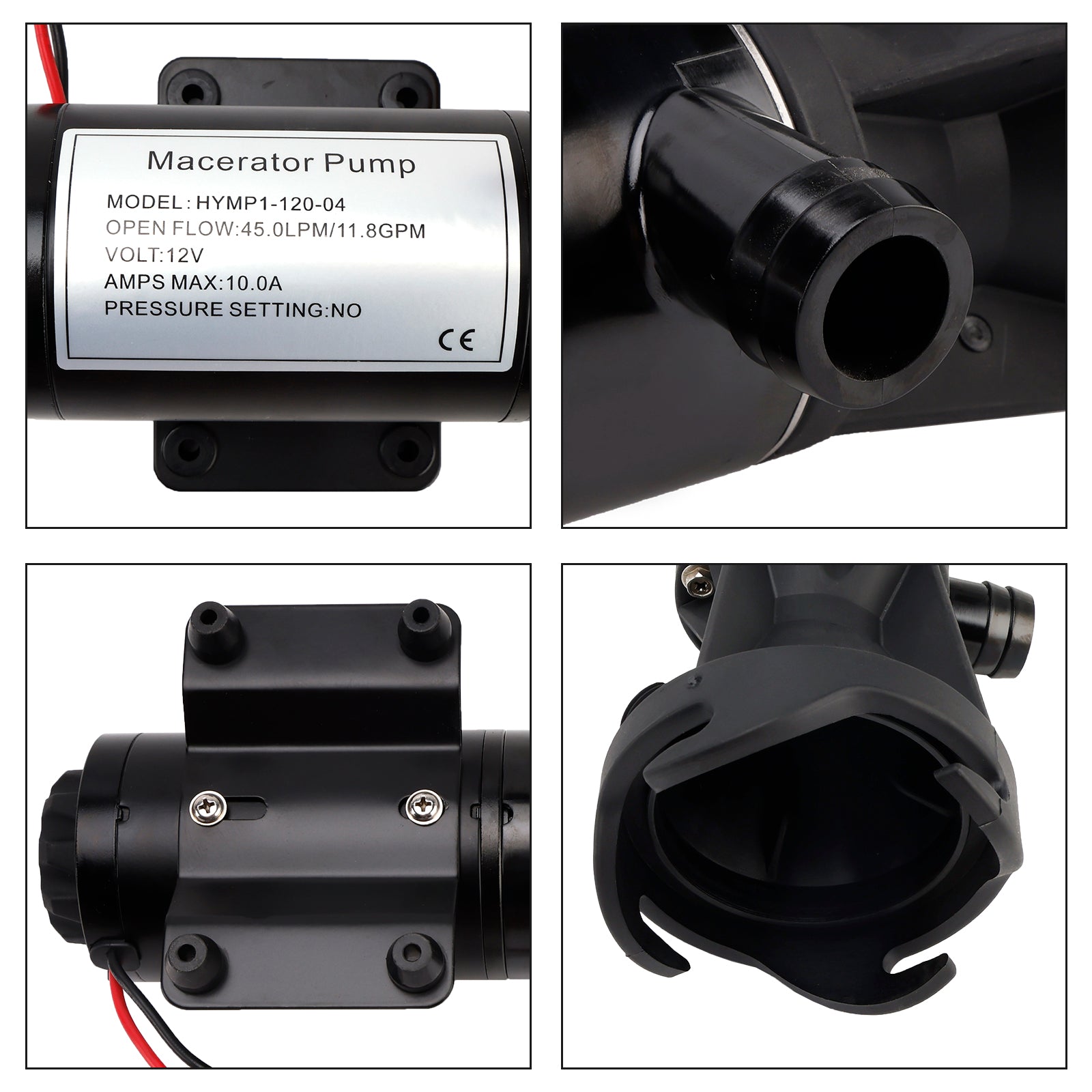 18555-000A Prenosna odpadna črpalka za avtodome 12 V DC