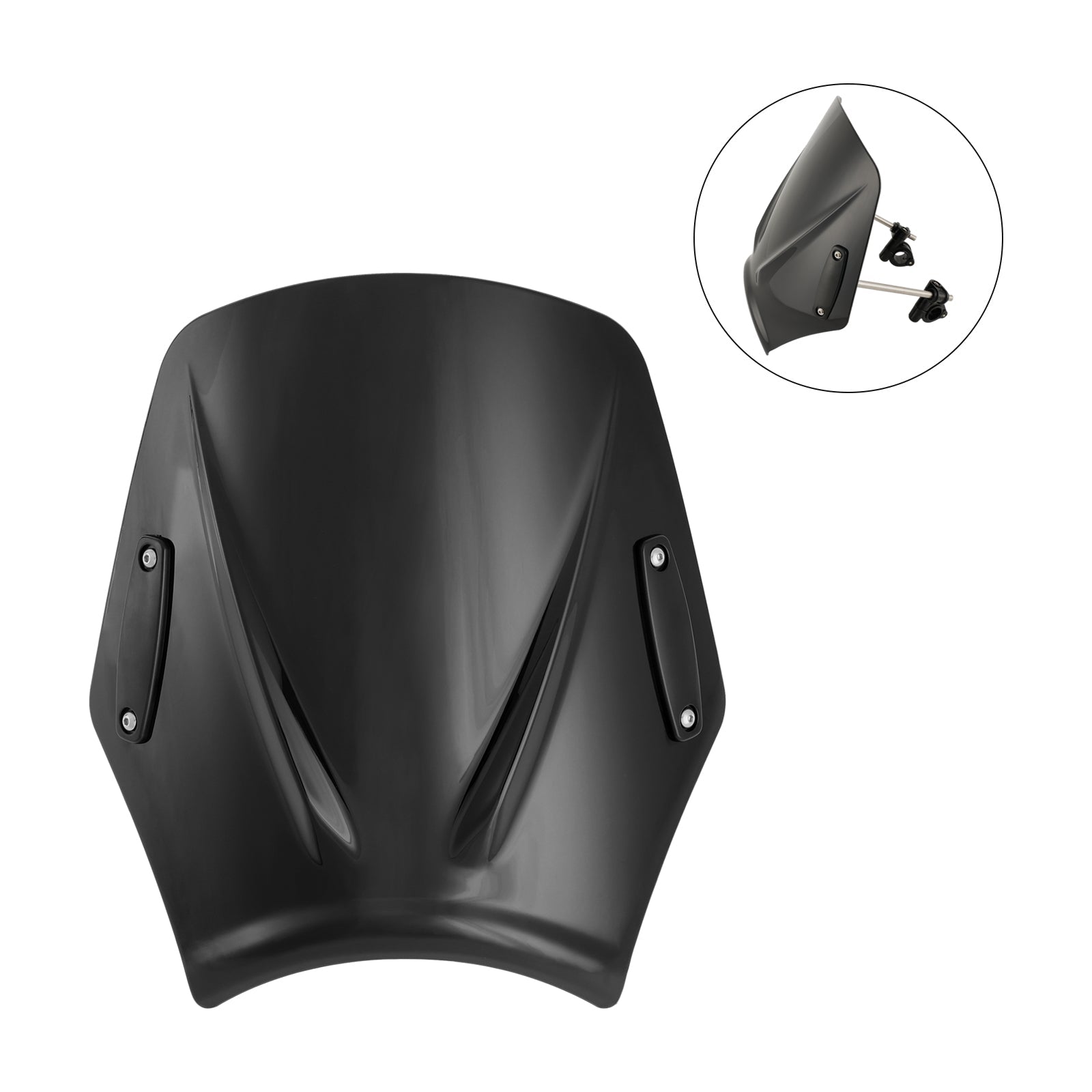 Moto con manubrio 22 mm/7/8 "Vidone del parabrezza universale