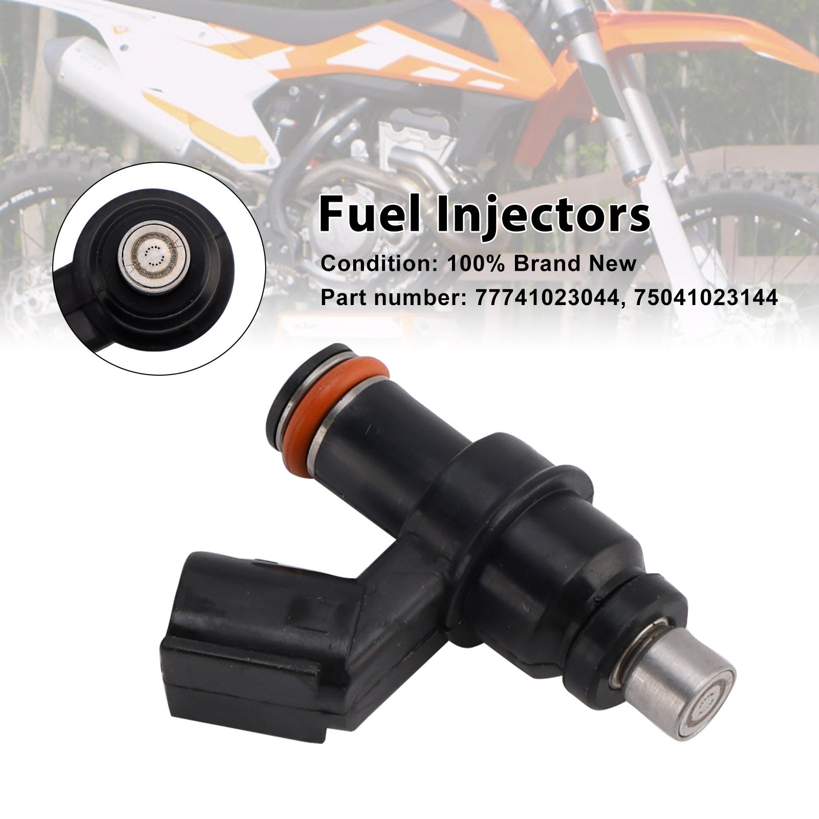 Inyectores de combustible para los modelos 350, 450 y 500 SXF, XCF, EXCF y EXC (2011-2016) : referencias 75041023144 y 77741023044
