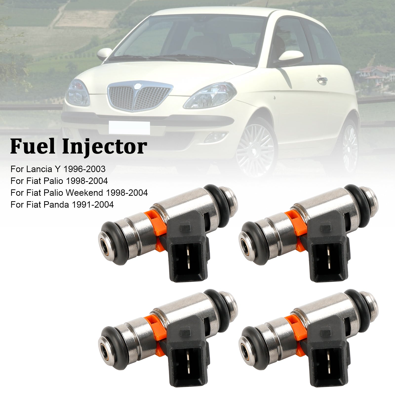 4 szt. Wtryskiwacz paliwa IWP095 dla Fiat Punto 1.4L 2007-2009 dla Fiat Palio 1.6L