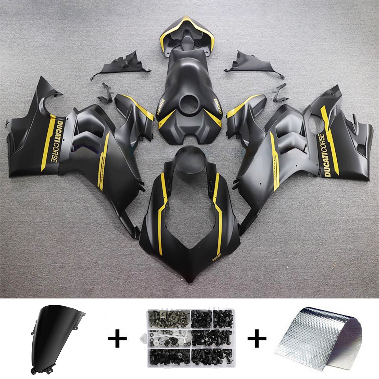 Kit de carénage par injection pour Ducati Panigale V4/V4S 2020-2021 2019-2022 V4SP/V4R