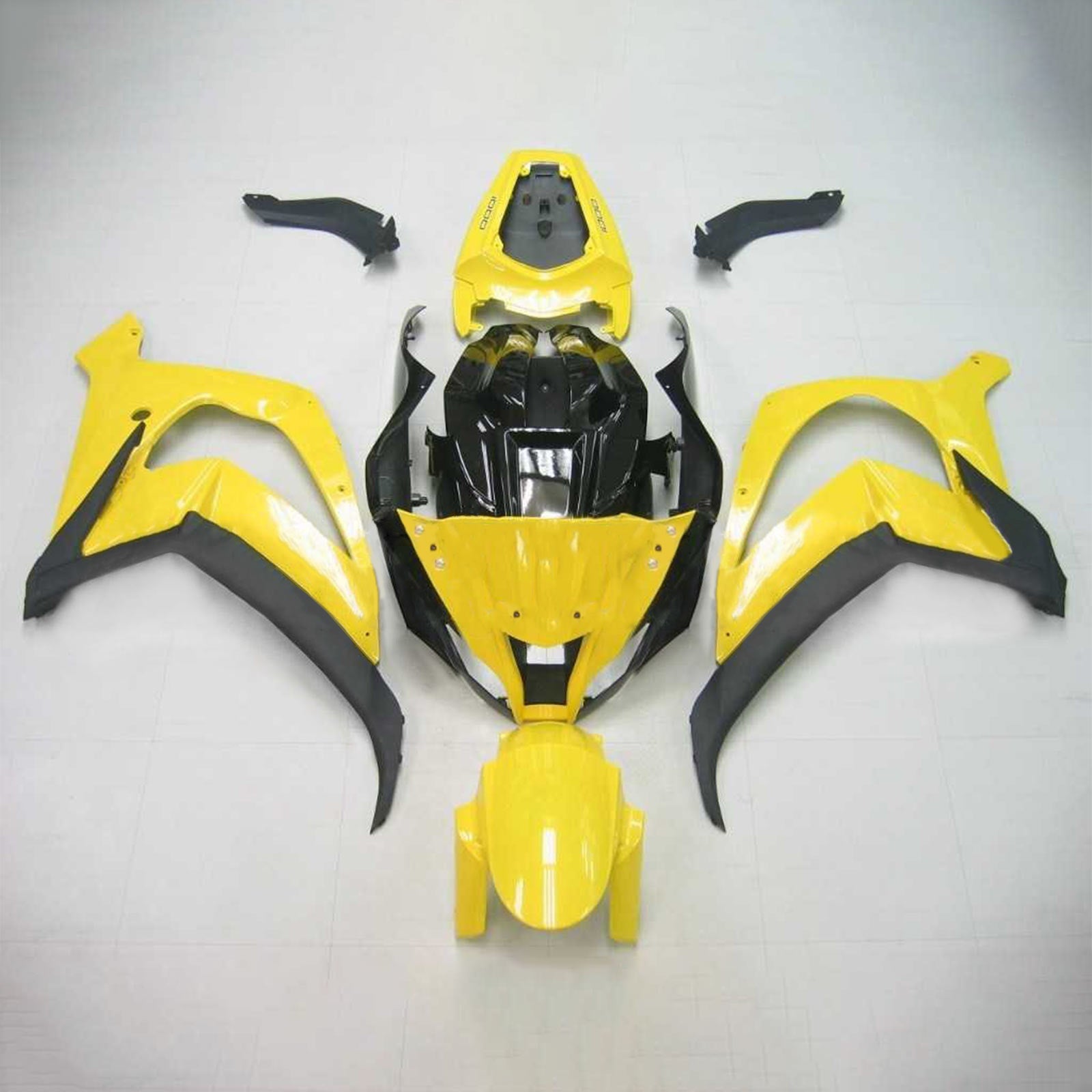 Kit carenatura iniezione carrozzeria Kawasaki ZX10R 2011-2015 in plastica ABS montata