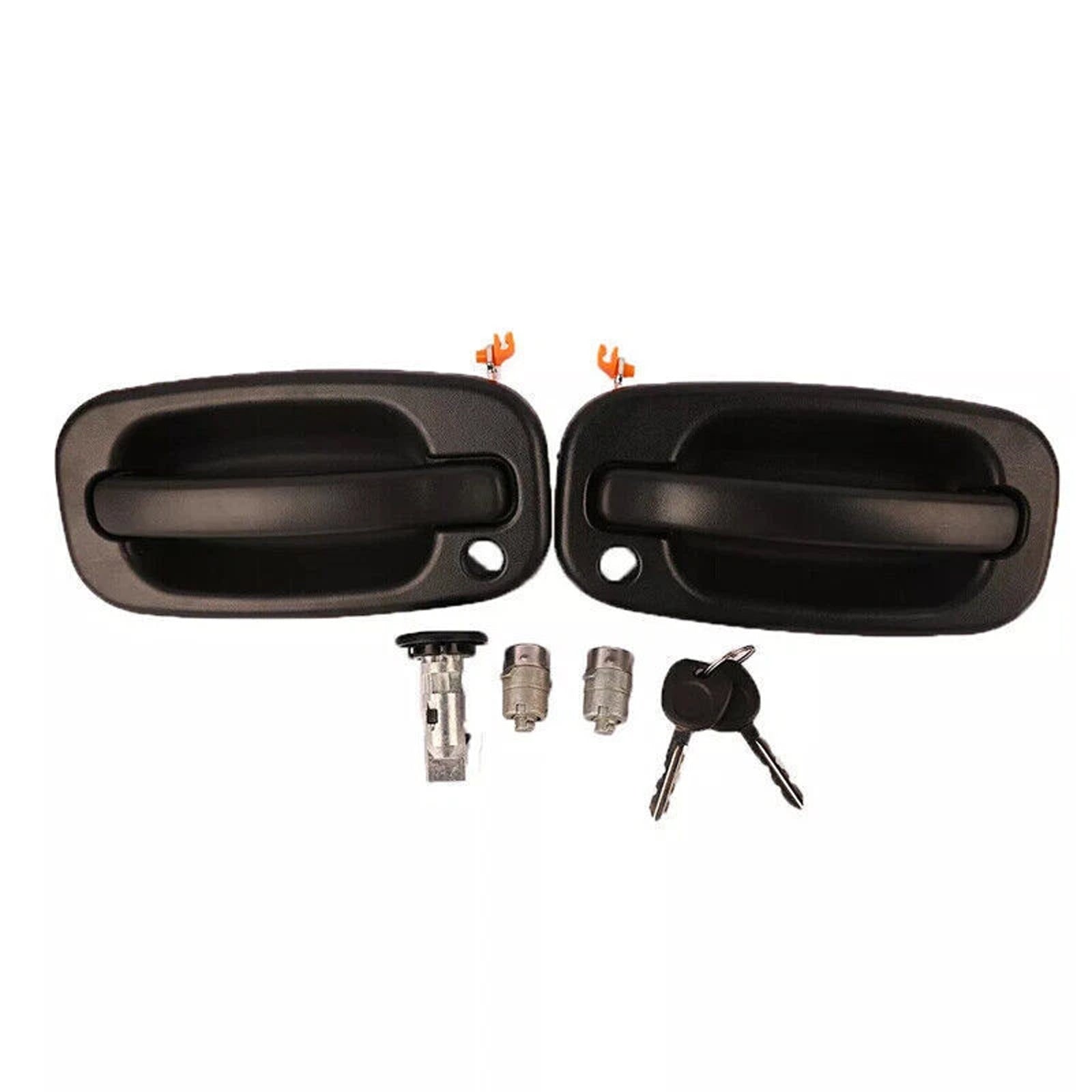 Oven ulkokahva, 2 oven lukkoa ja 2 avainta samat GM Chevylle 2001-2006