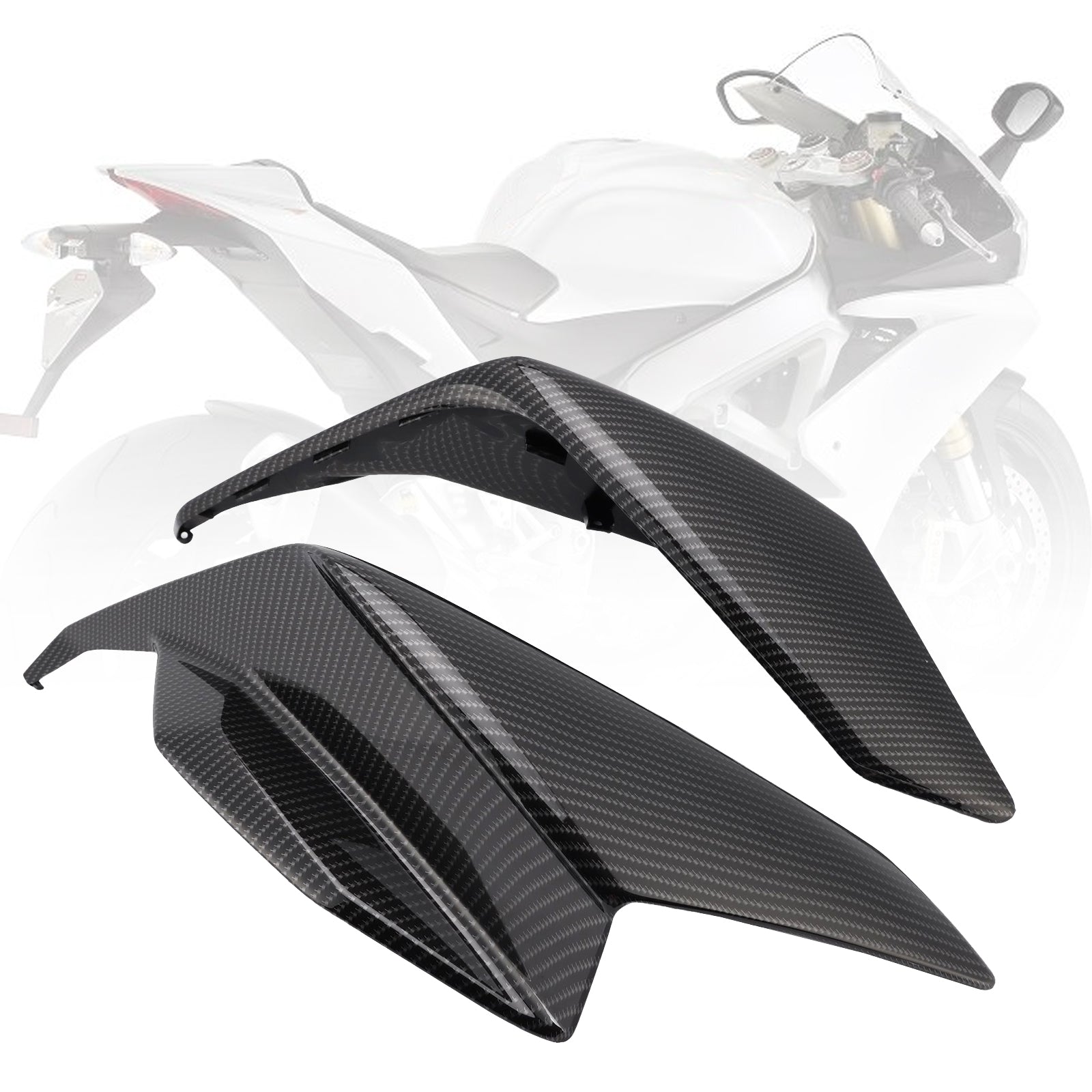 Kit de carénage latéral avec déflecteur d'air et spoiler pour Aprilia RSV4 2021-2024