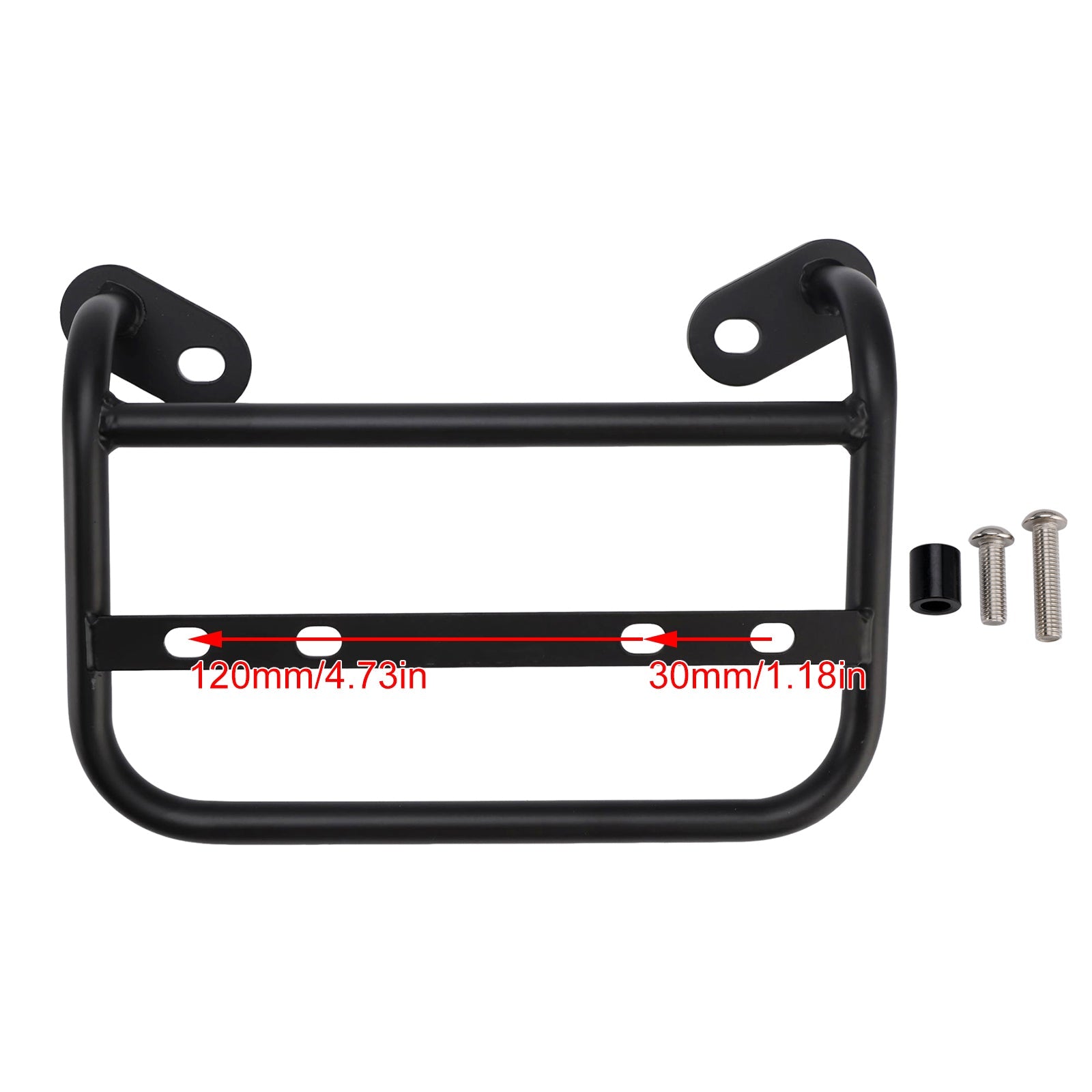 Portapacchi laterali in acciaio nero per BMW R12 (2024-2025), sinistro e destro