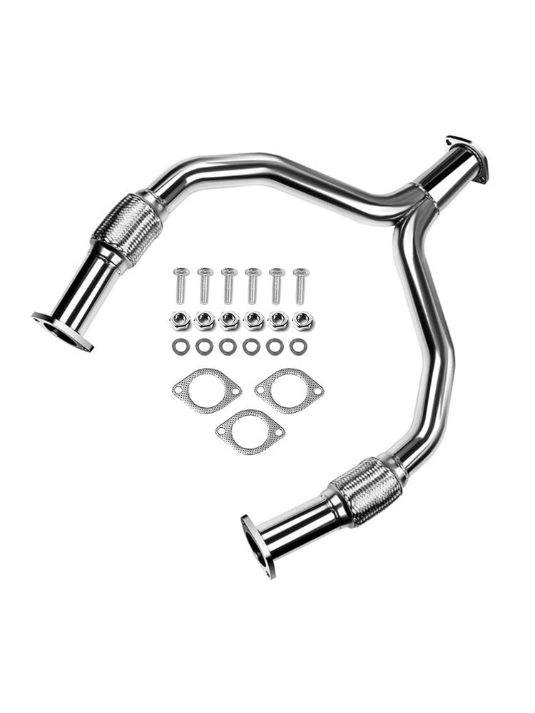 Kit tubo di scarico in acciaio inossidabile Y-HIP per Nissan 370Z 3.7L 2009-2016