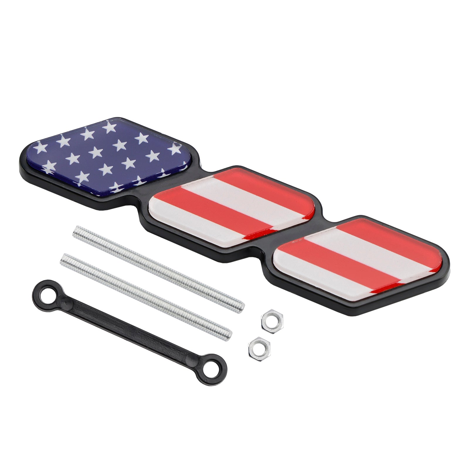 Tricolor Grille Emblem, auto -accessoires voor Toyota Tacoma TRRA RAV4