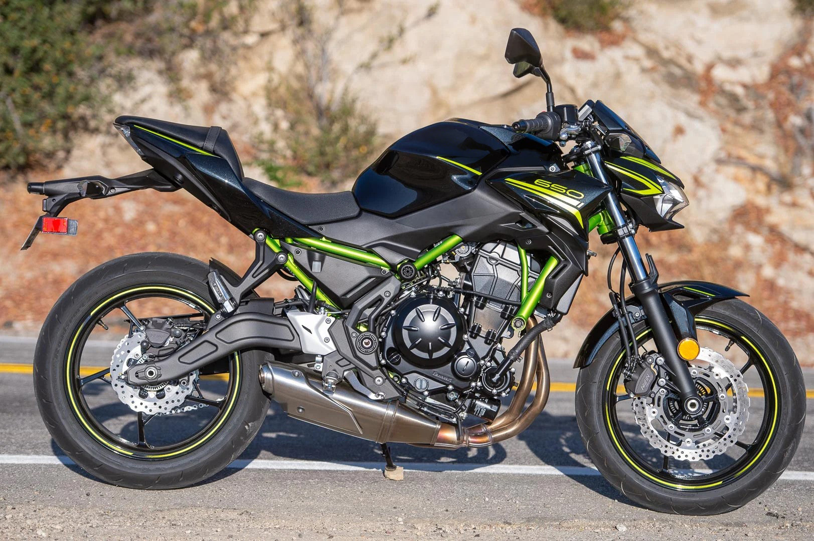 Kit de carénage injecté en plastique ABS pour Kawasaki Z650 2020-2025
