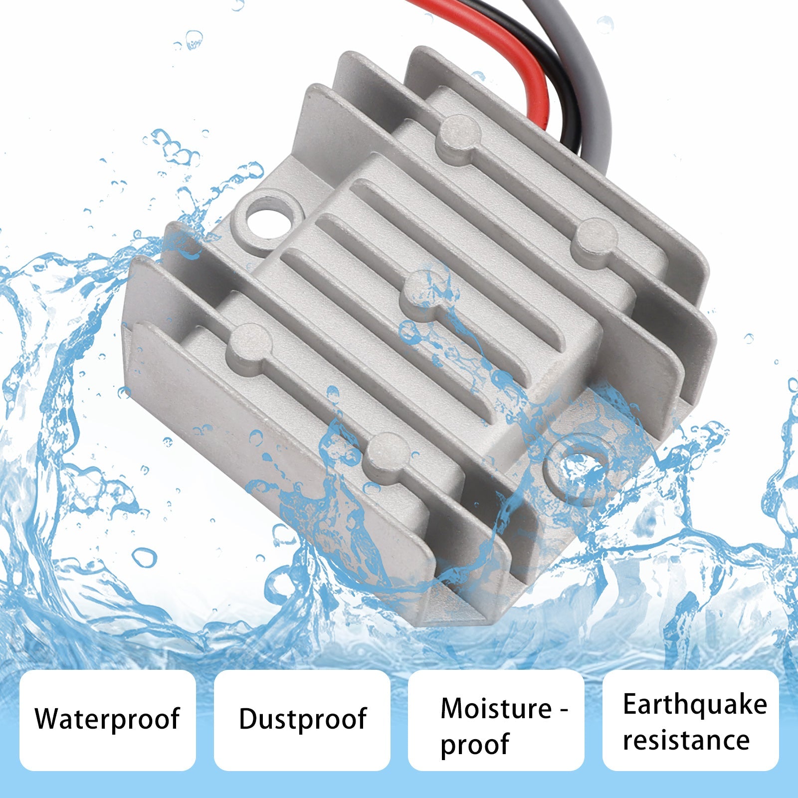 Minivirtalähde 12V/24V - 30V 3,5A 105W sulakkeella