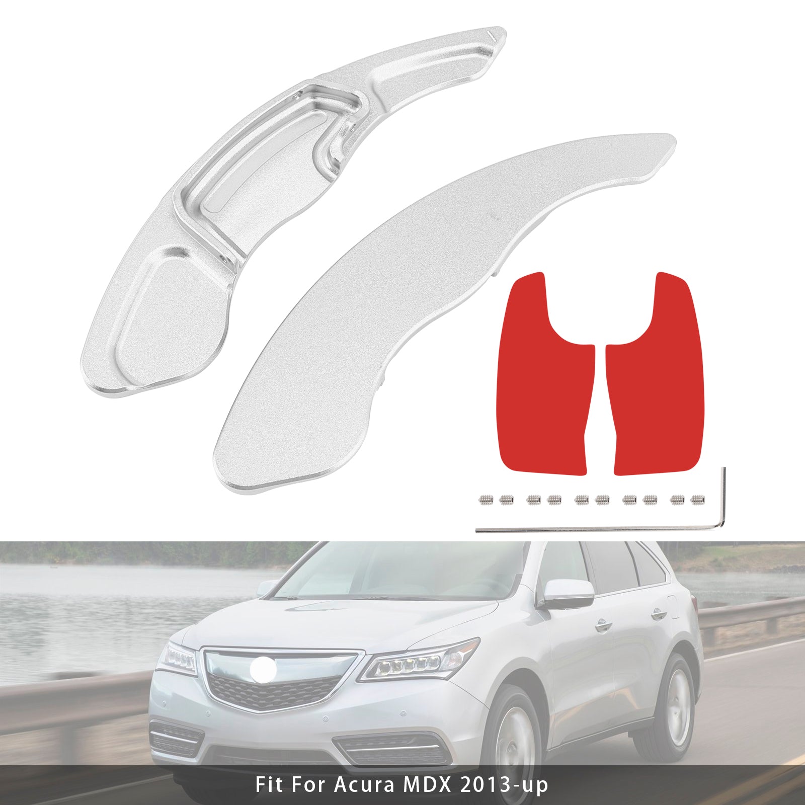 EXTENSIÓN DEL CAMBIO DE VELOCIDAD PALETS VOLING VOLING PARA ACURA MDX RDX TLX en aluminio