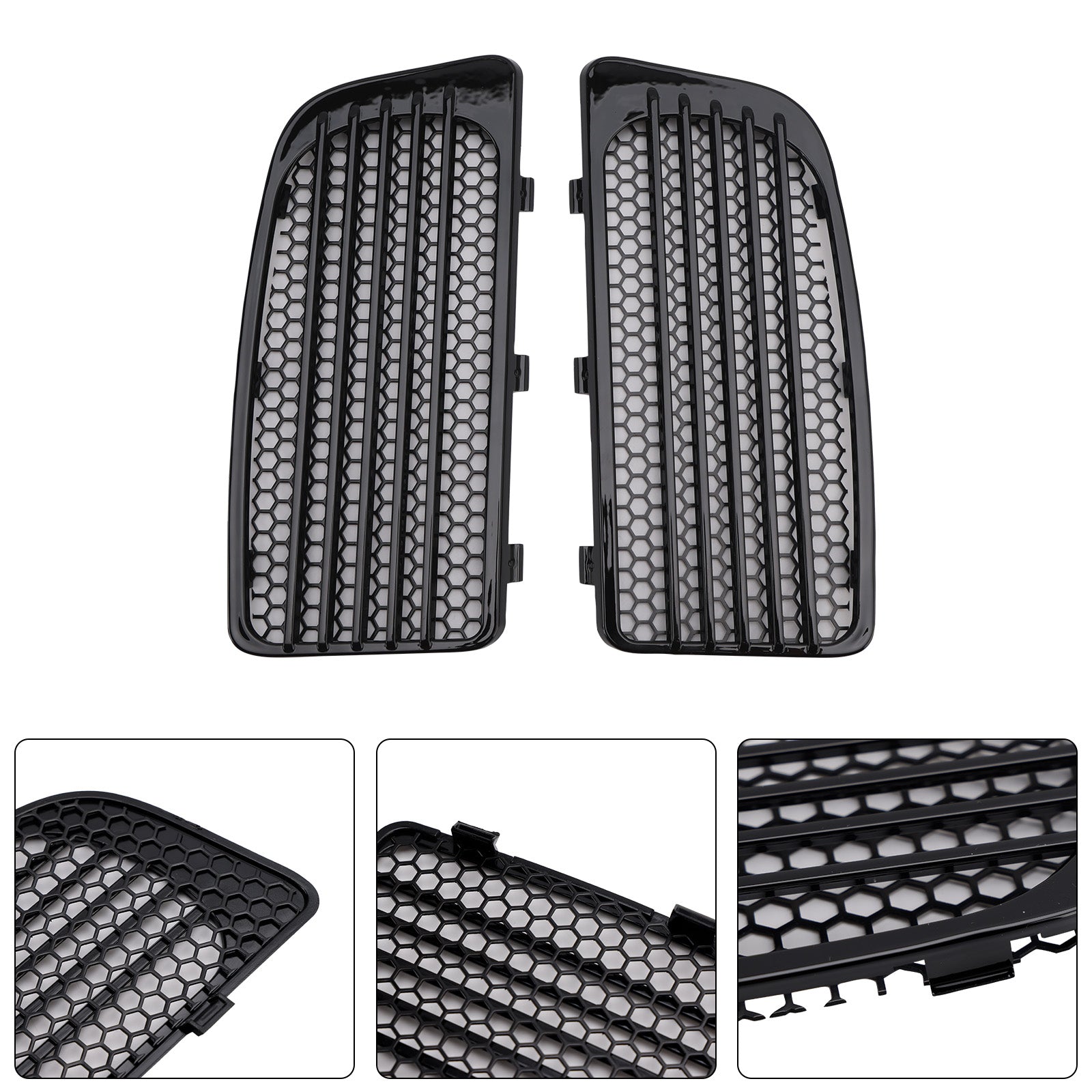 Grille de radiateur de carénage inférieur compatible avec Road Glide King FLHR Special FLTRXS