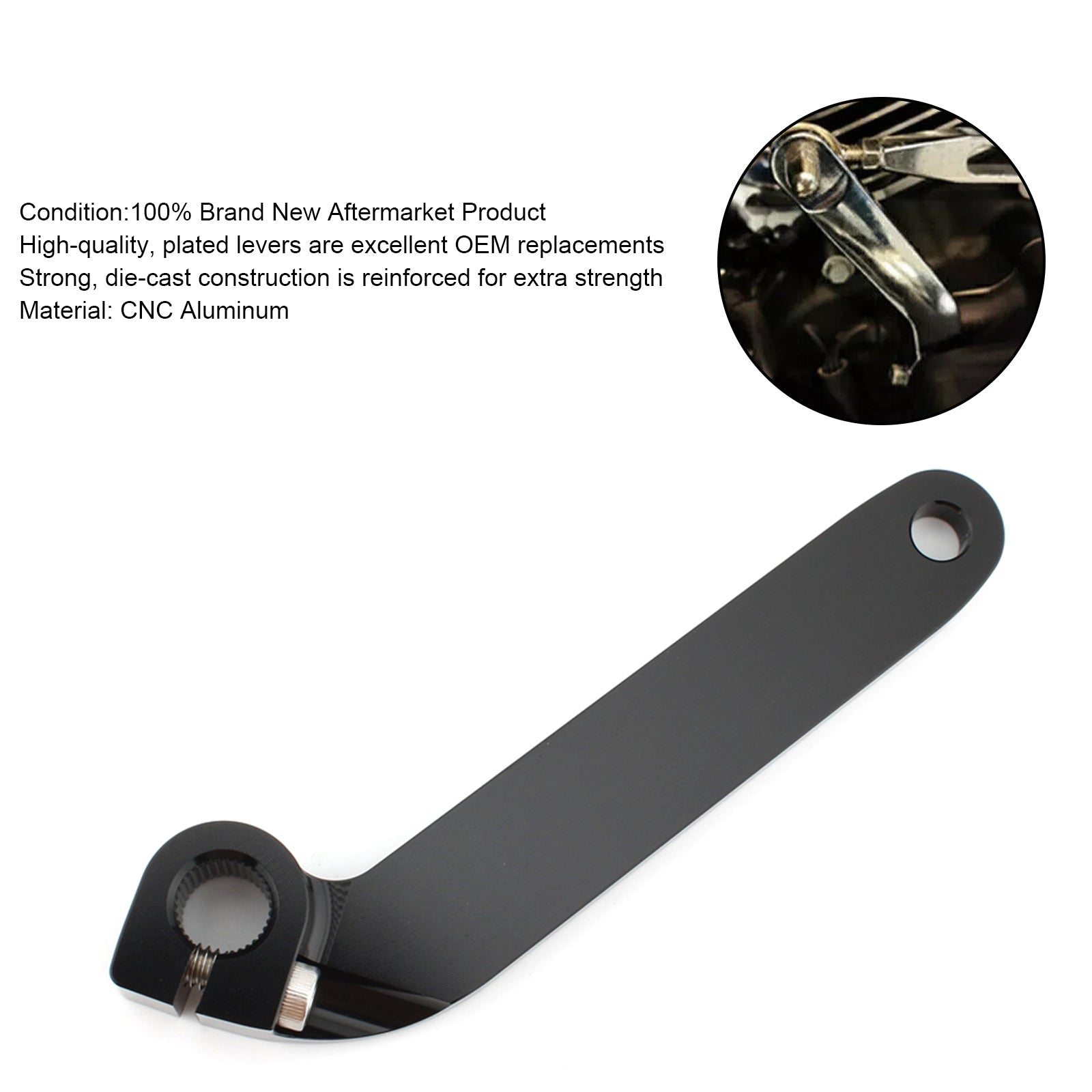 Palanca de cambio de velocidad interior 1602-0868 para la carretera King FLH FLT FLRT 84-19