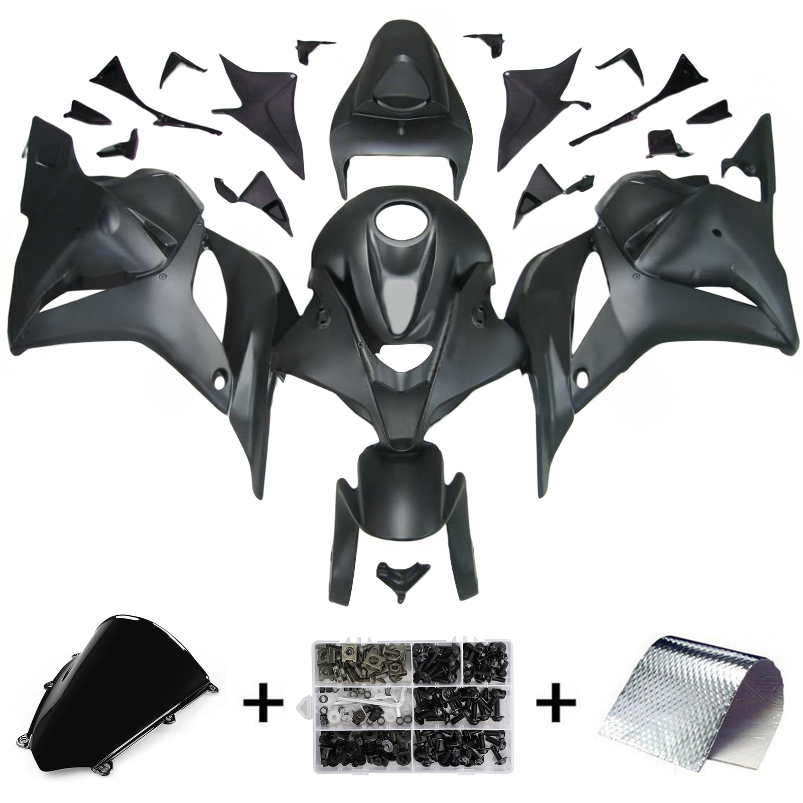 Kit de carénage à injection en plastique ABS pour Honda CBR600RR 2009-2012 F5