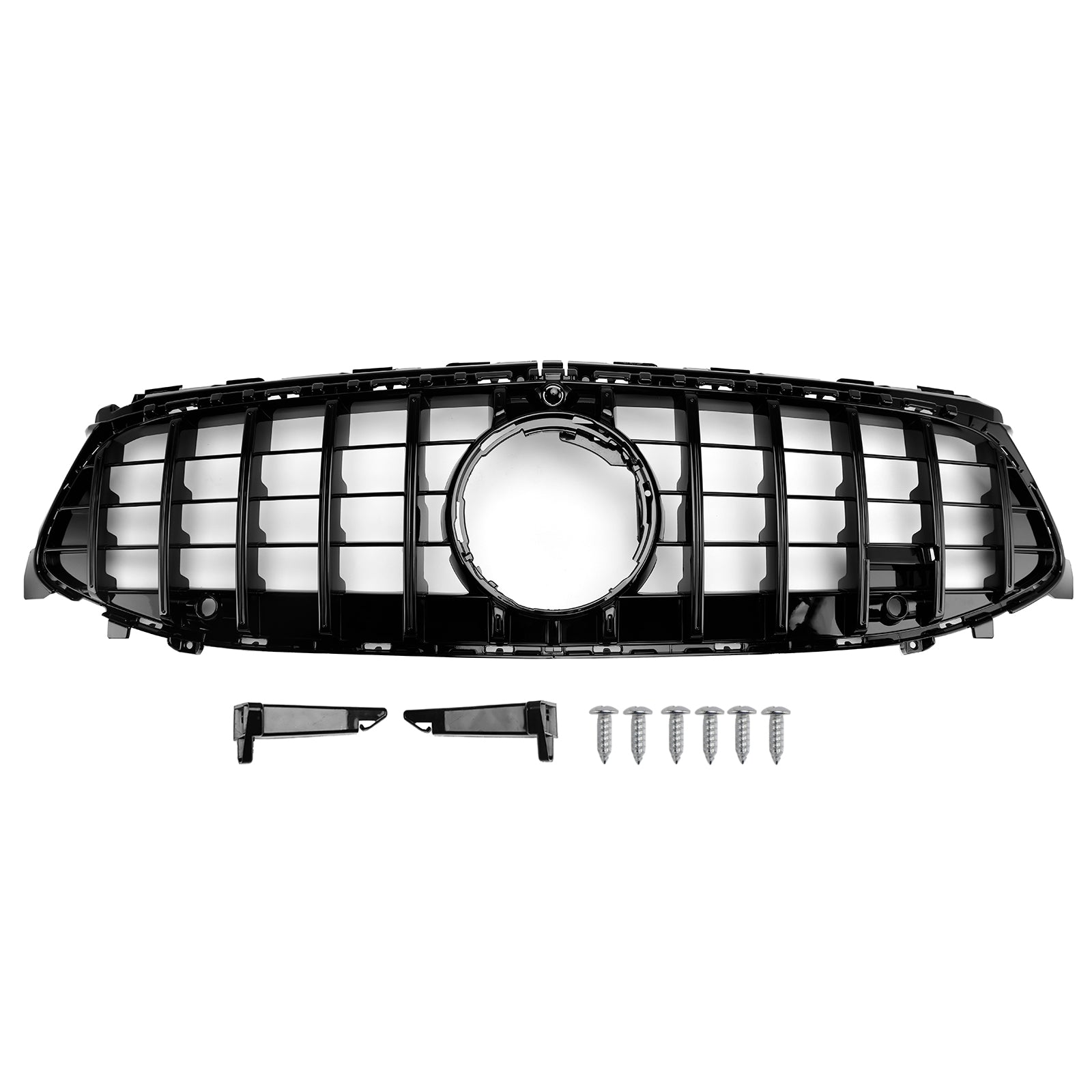 Black Front Bumper Grille Grill Pour Mercedes CLA-Class W118 C118 2024-2025