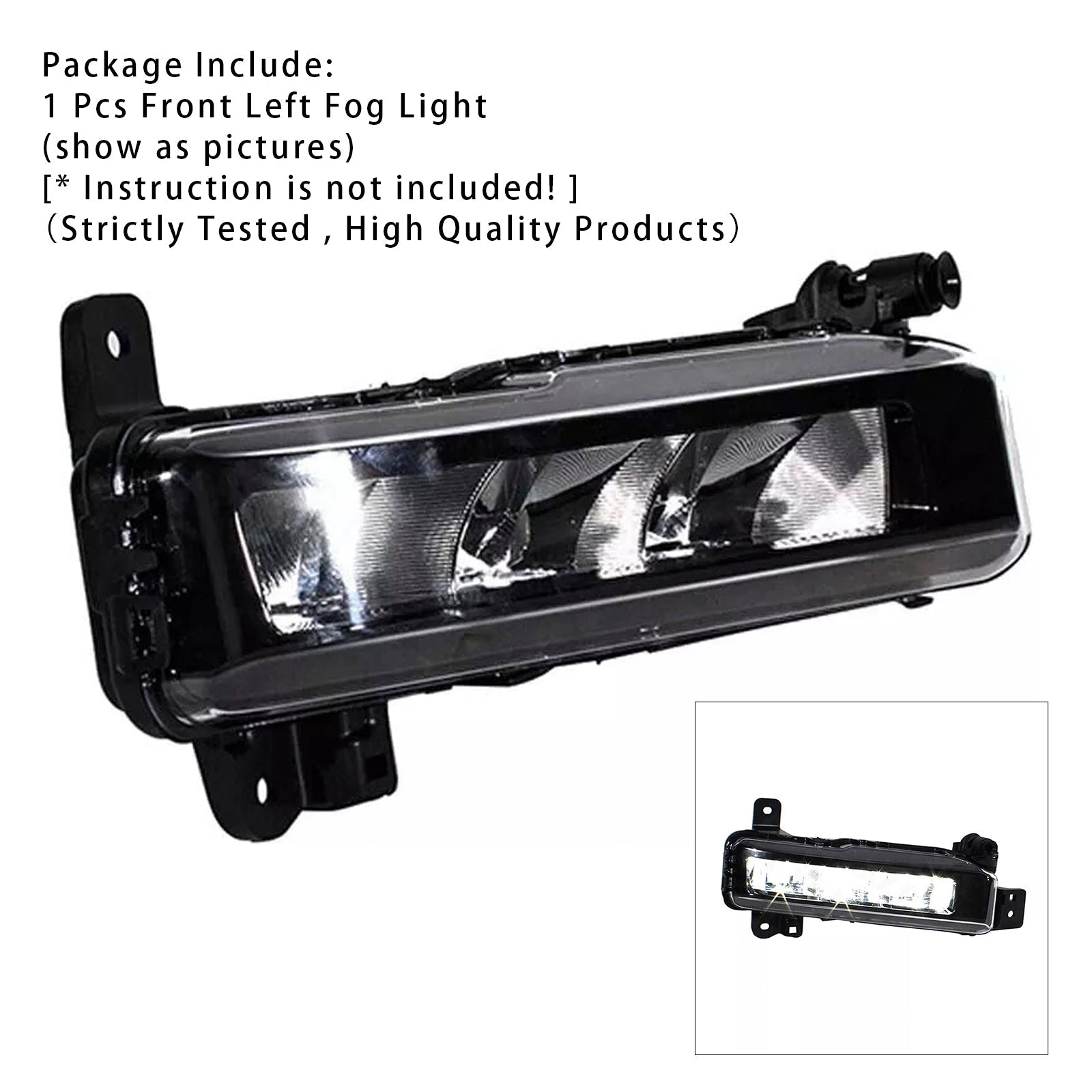 1 feu antibrouillard avant gauche à LED pour BMW G20 G21 X1 F48 LCI F45 F46 63178089525